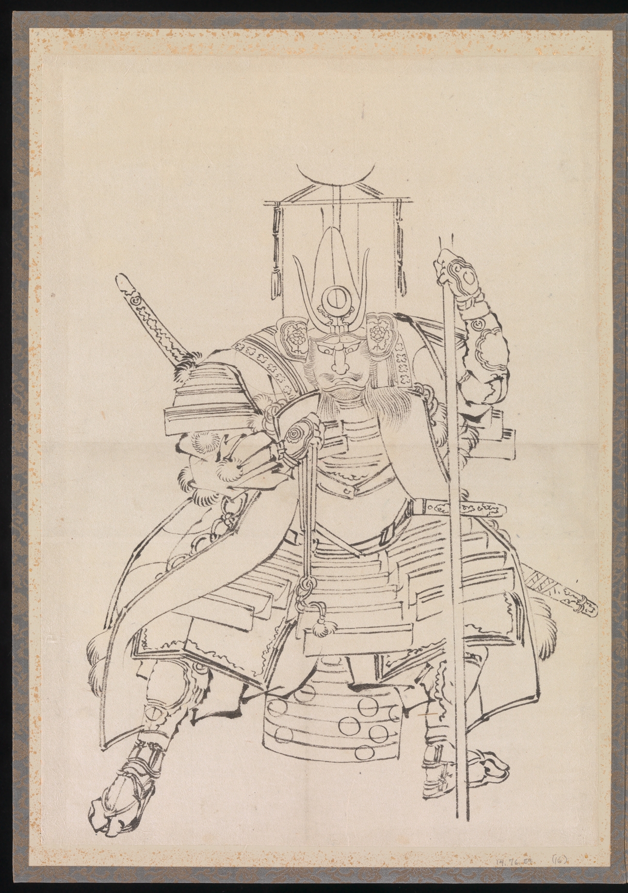 《葛饰北斋及其弟子素描册（DP273199）》（Album of Sketches by Katsushika Hokusai and His Disciples, DP273199）｜葛饰北斋 Katsushika Hokusai｜19世纪