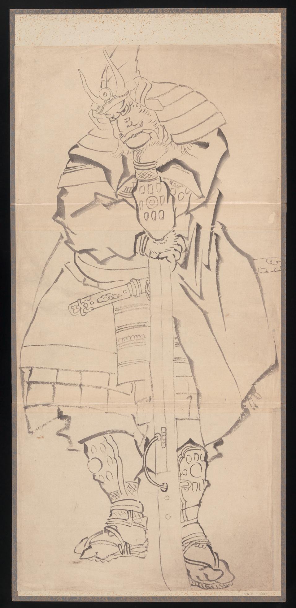 《葛饰北斋及其弟子素描册（DP273493）》（Album of Sketches by Katsushika Hokusai and His Disciples, DP273493）｜葛饰北斋 Katsushika Hokusai｜19世纪