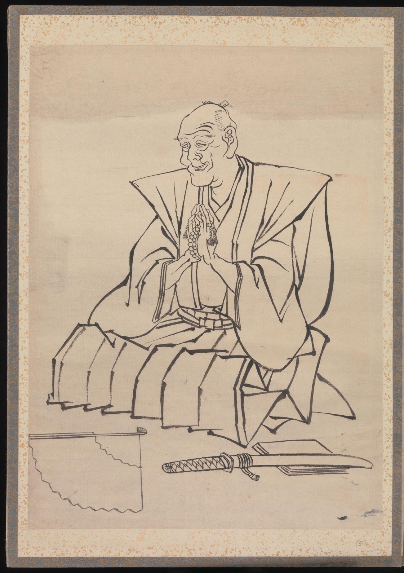 《葛饰北斋及其弟子素描册（DP273494）》（Album of Sketches by Katsushika Hokusai and His Disciples, DP273494）｜葛饰北斋 Katsushika Hokusai｜19世纪
