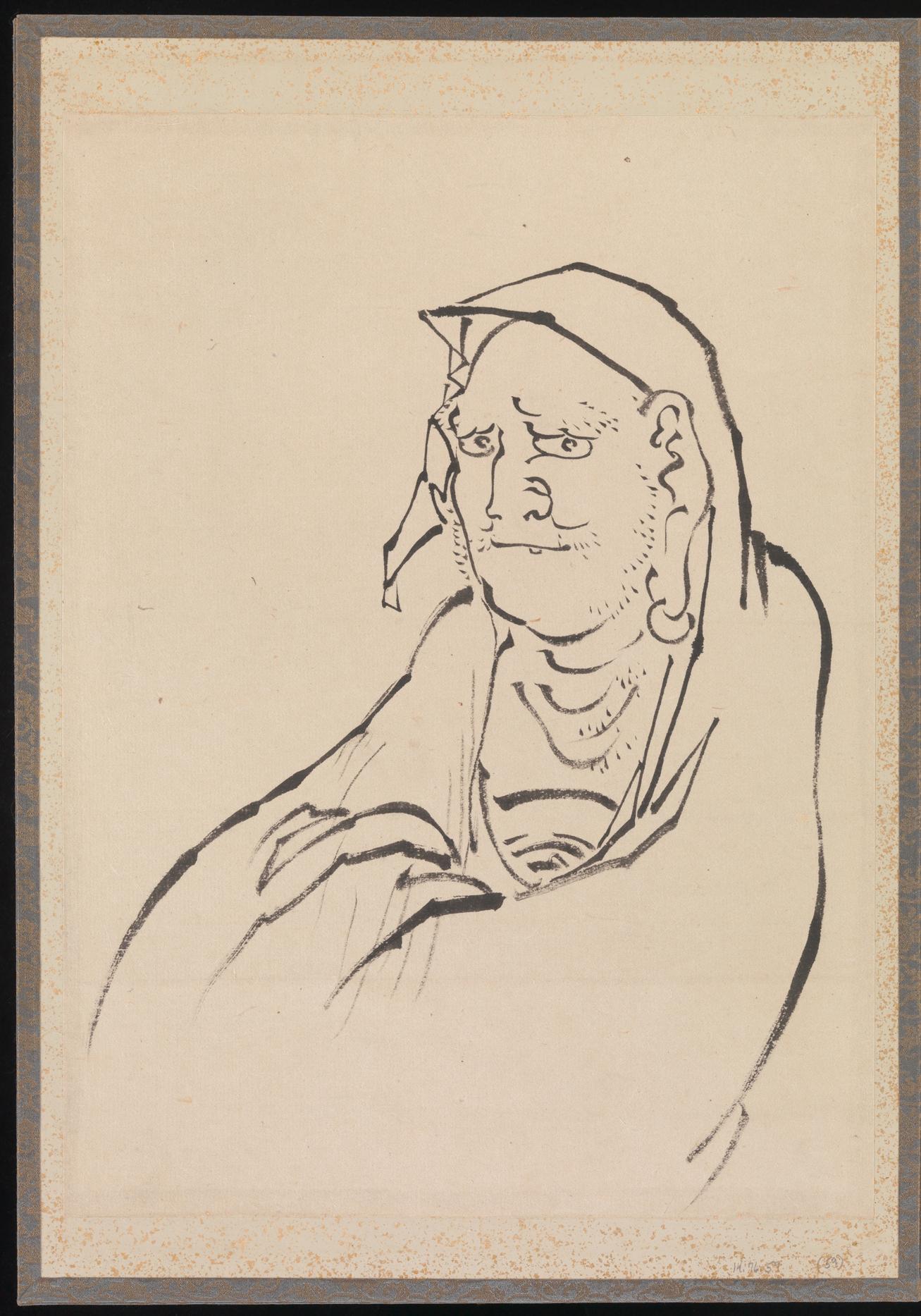 《葛饰北斋及其弟子素描册（DP273499）》（Album of Sketches by Katsushika Hokusai and His Disciples, DP273499）｜葛饰北斋 Katsushika Hokusai｜19世纪