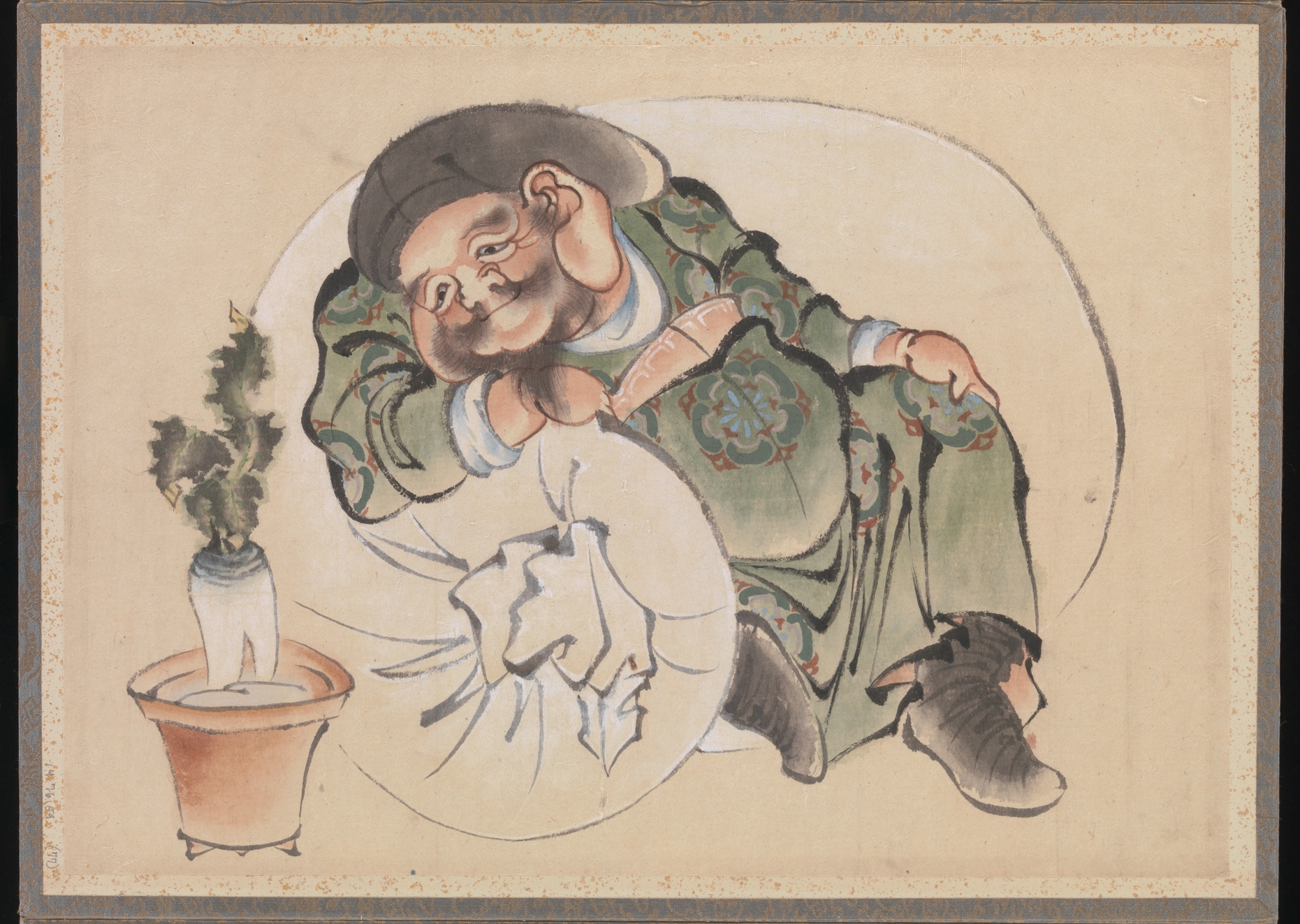 《葛饰北斋及其弟子素描册（DP273518）》（Album of Sketches by Katsushika Hokusai and His Disciples, DP273518）｜葛饰北斋 Katsushika Hokusai｜19世纪