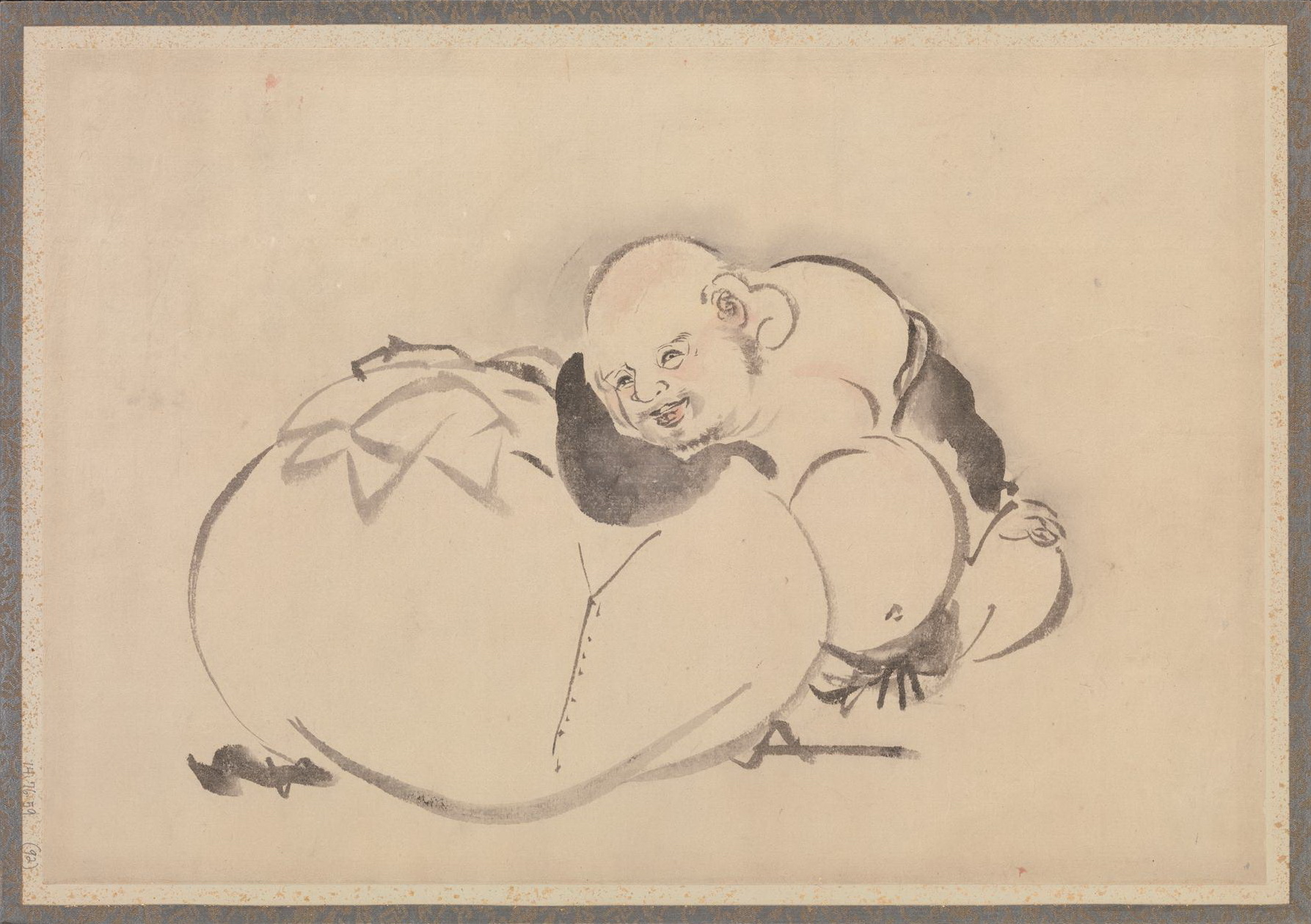 《葛饰北斋及其弟子素描册（DP273764）》（Album of Sketches by Katsushika Hokusai and His Disciples, DP273764）｜葛饰北斋 Katsushika Hokusai｜19世纪