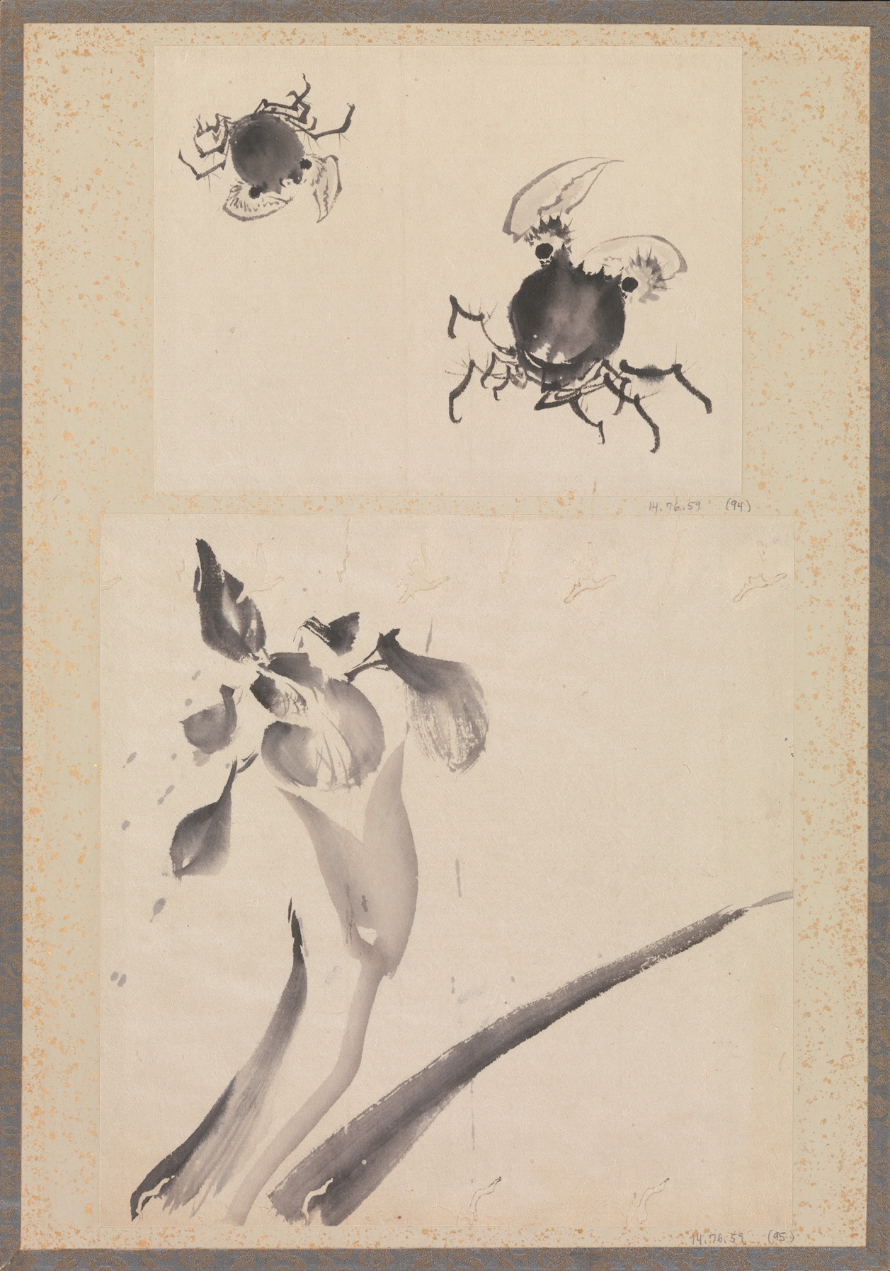 《葛饰北斋及其弟子素描册（DP273766）》（Album of Sketches by Katsushika Hokusai and His Disciples, DP273766）｜葛饰北斋 Katsushika Hokusai｜19世纪