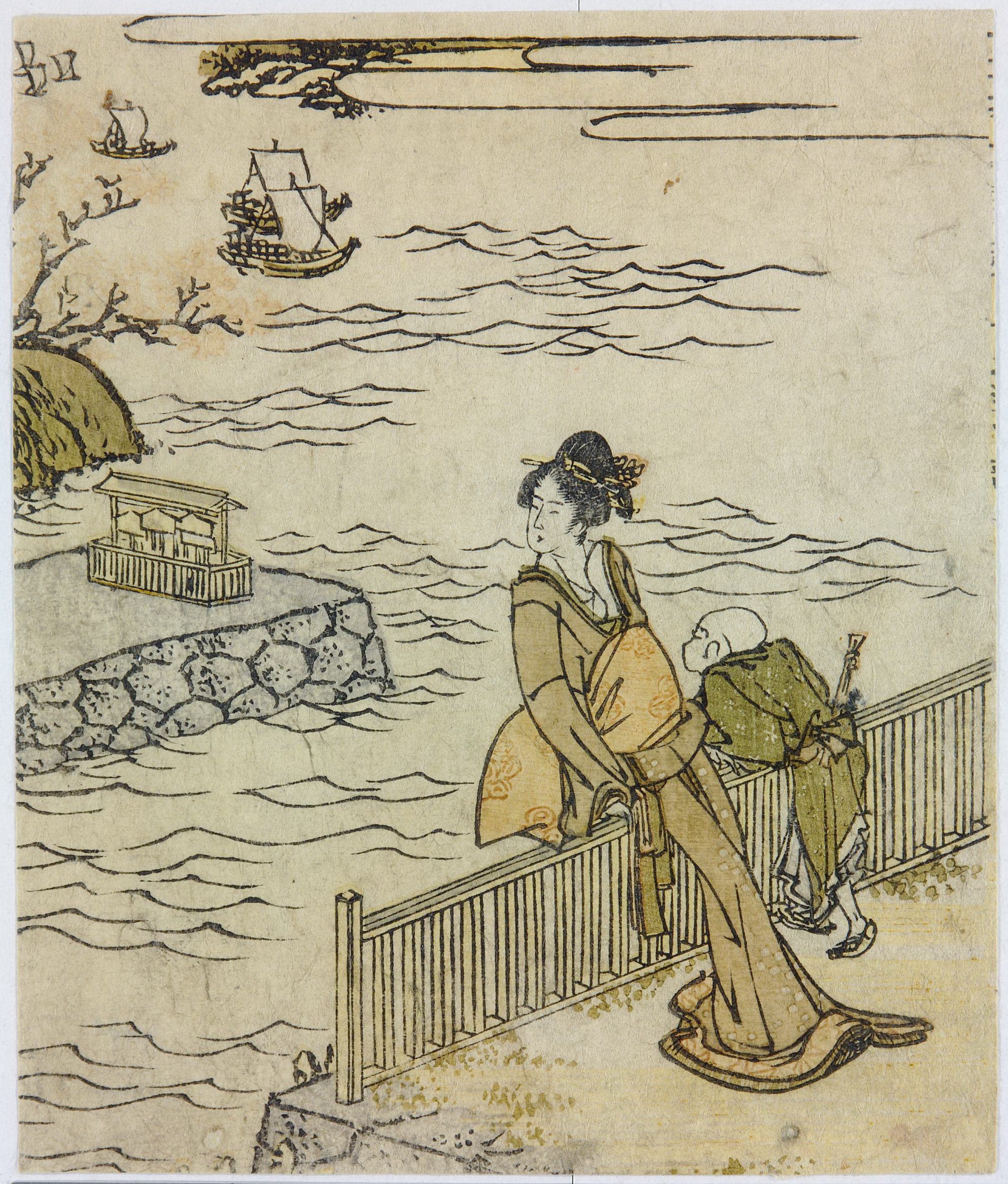 《葛饰北斋绘本插图第005图》（Katsushika Hokusai Book Illustration, Plate 5）｜葛饰北斋 Katsushika Hokusai｜不明