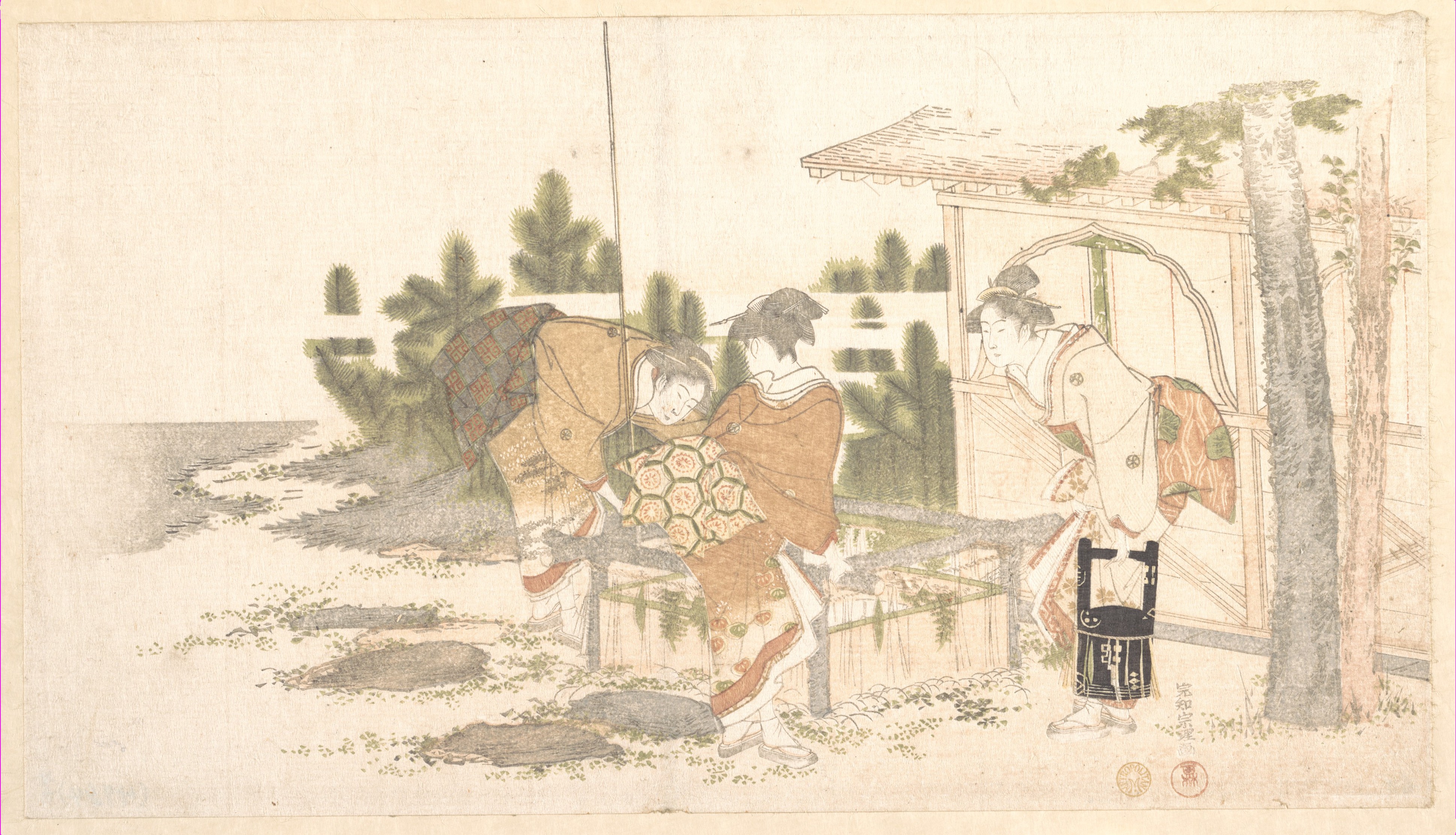 《未命名约1800》（Unnamed 约 1800）｜葛饰北斋 Katsushika Hokusai｜1800