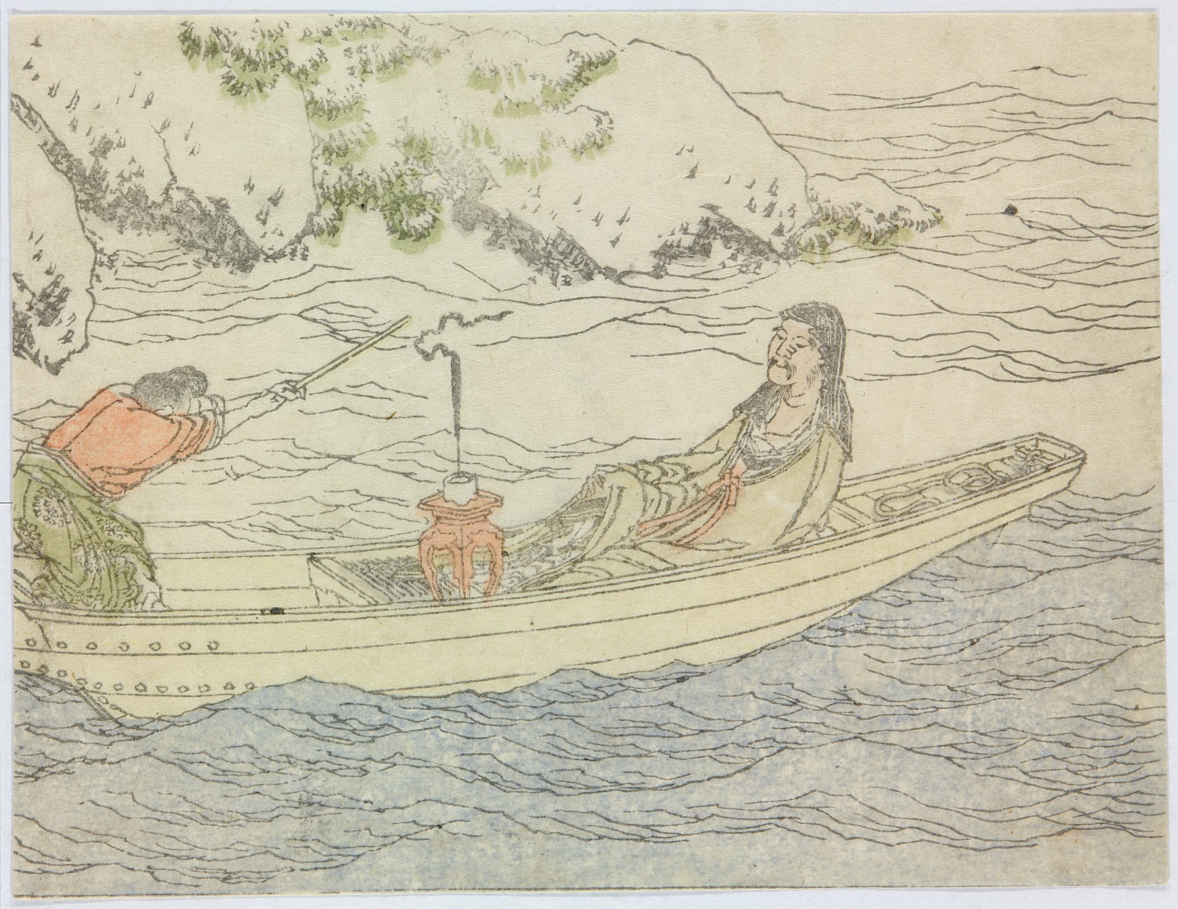 《葛饰北斋插图第005图》（Katsushika Hokusai Illustration, Plate 5）｜葛饰北斋 Katsushika Hokusai｜19世纪
