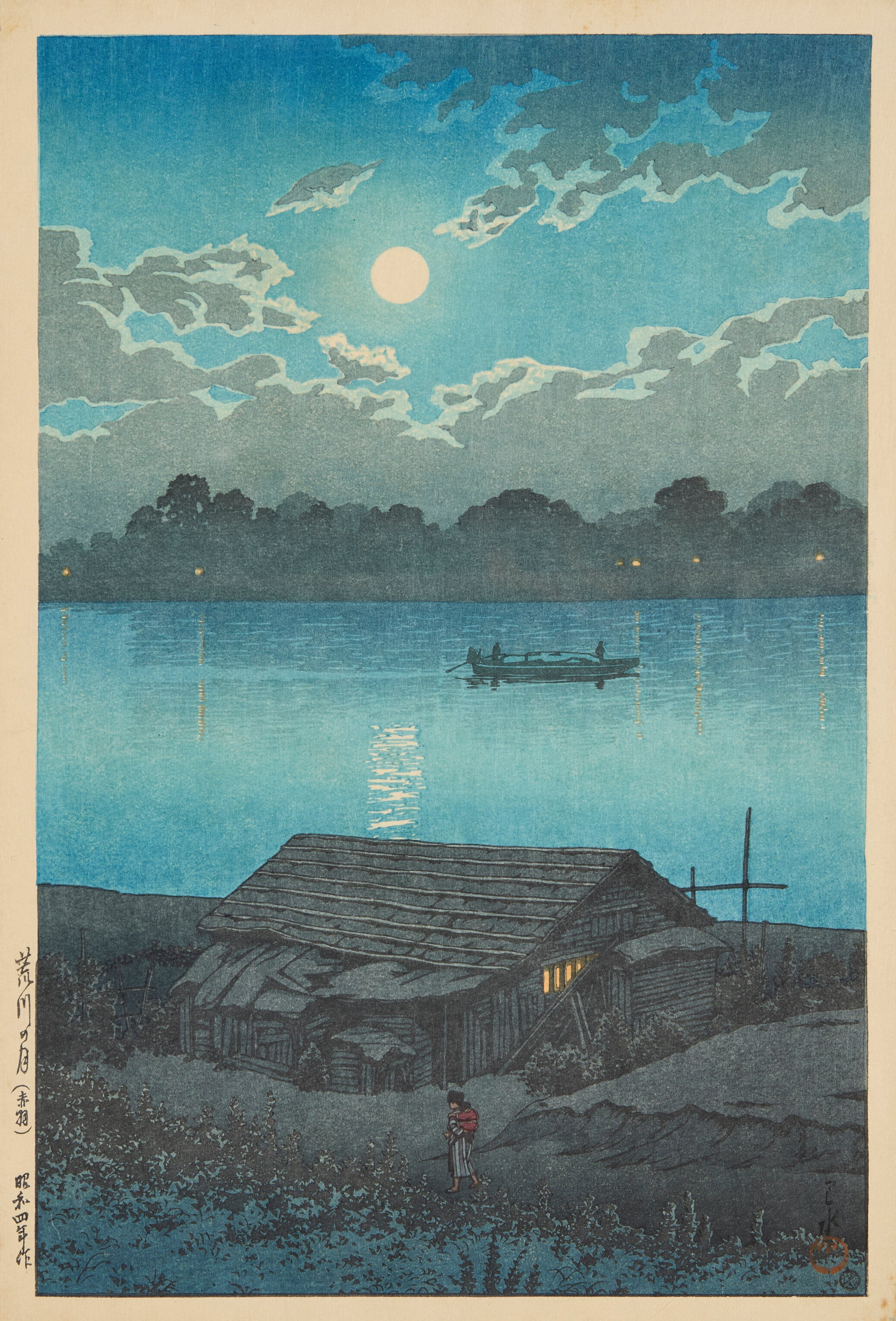 赤羽荒川之月