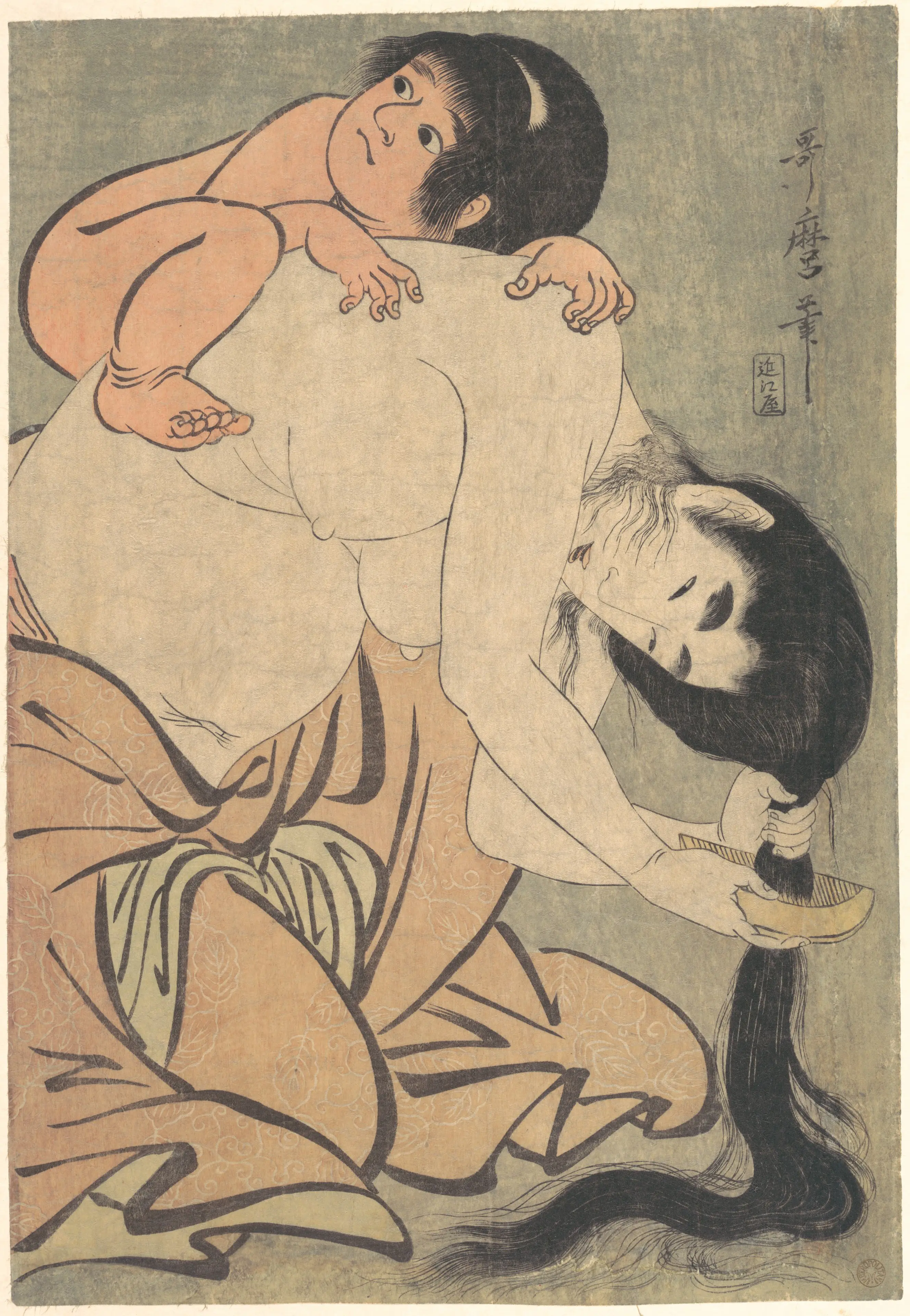 山姥梳发与金太郎