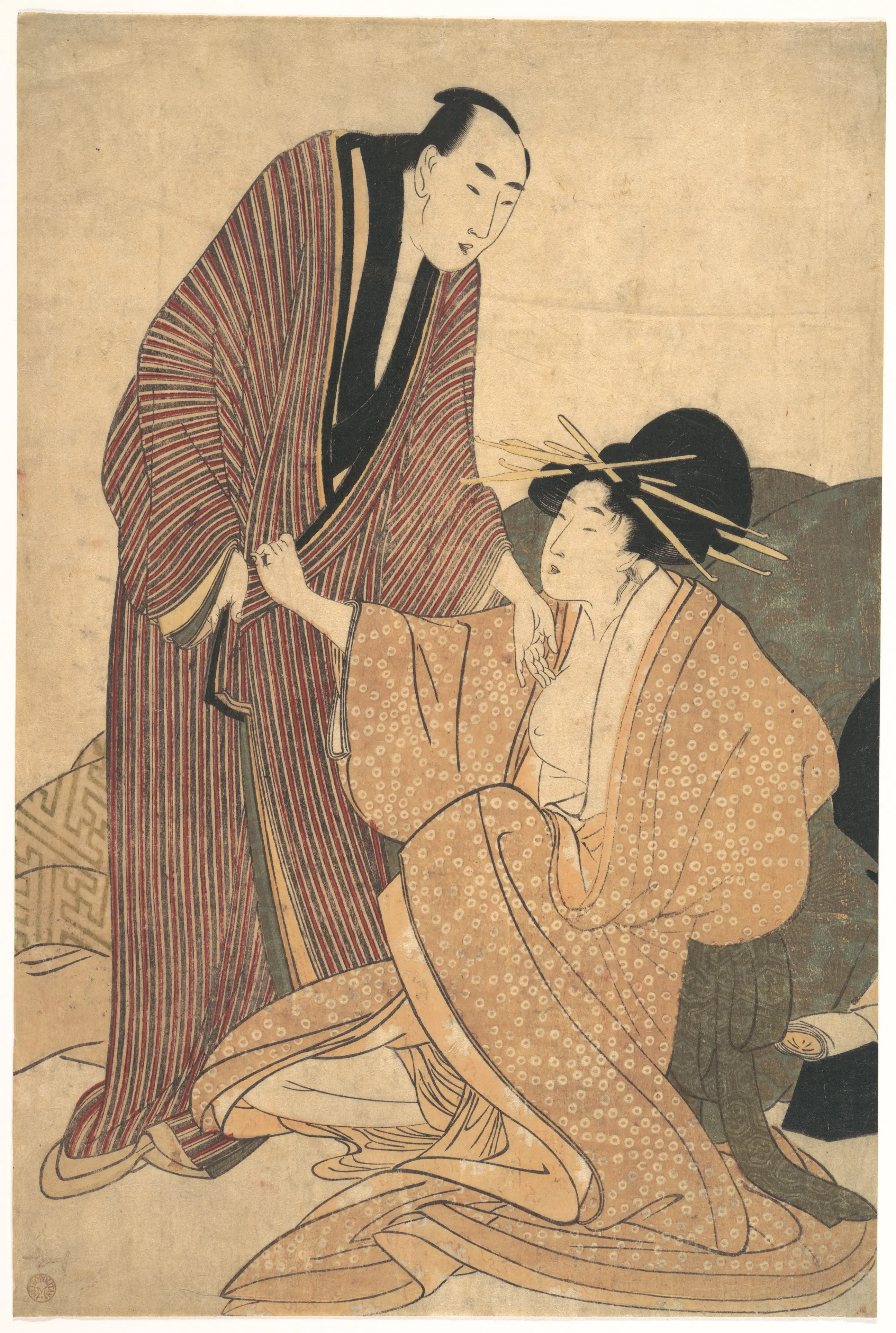 恋人离别：游女与情人