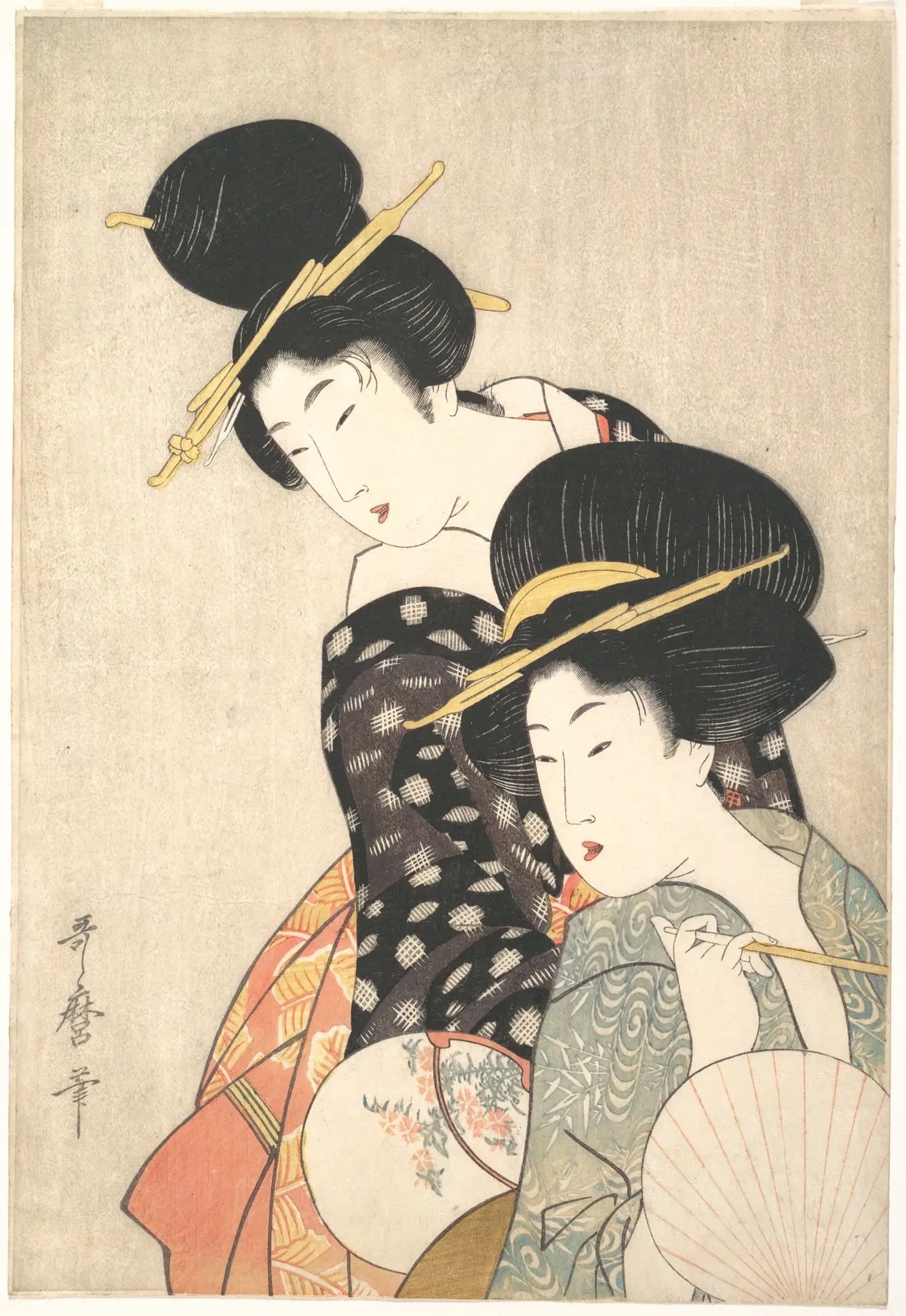 两位女子