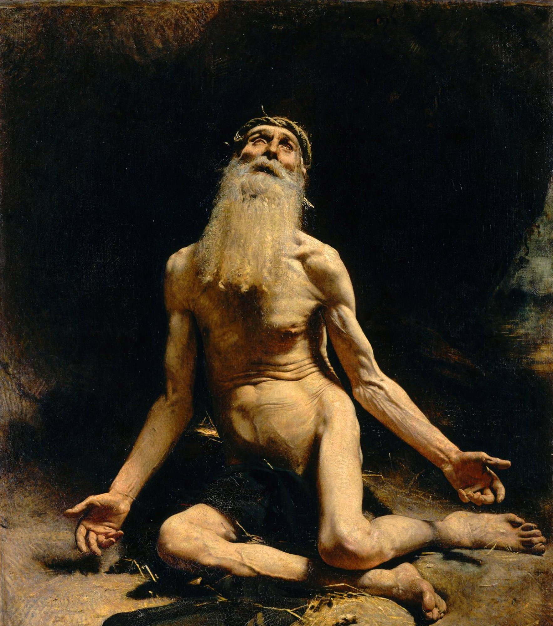 《工作》（Job）｜莱昂·博纳 Léon Bonnat｜不明