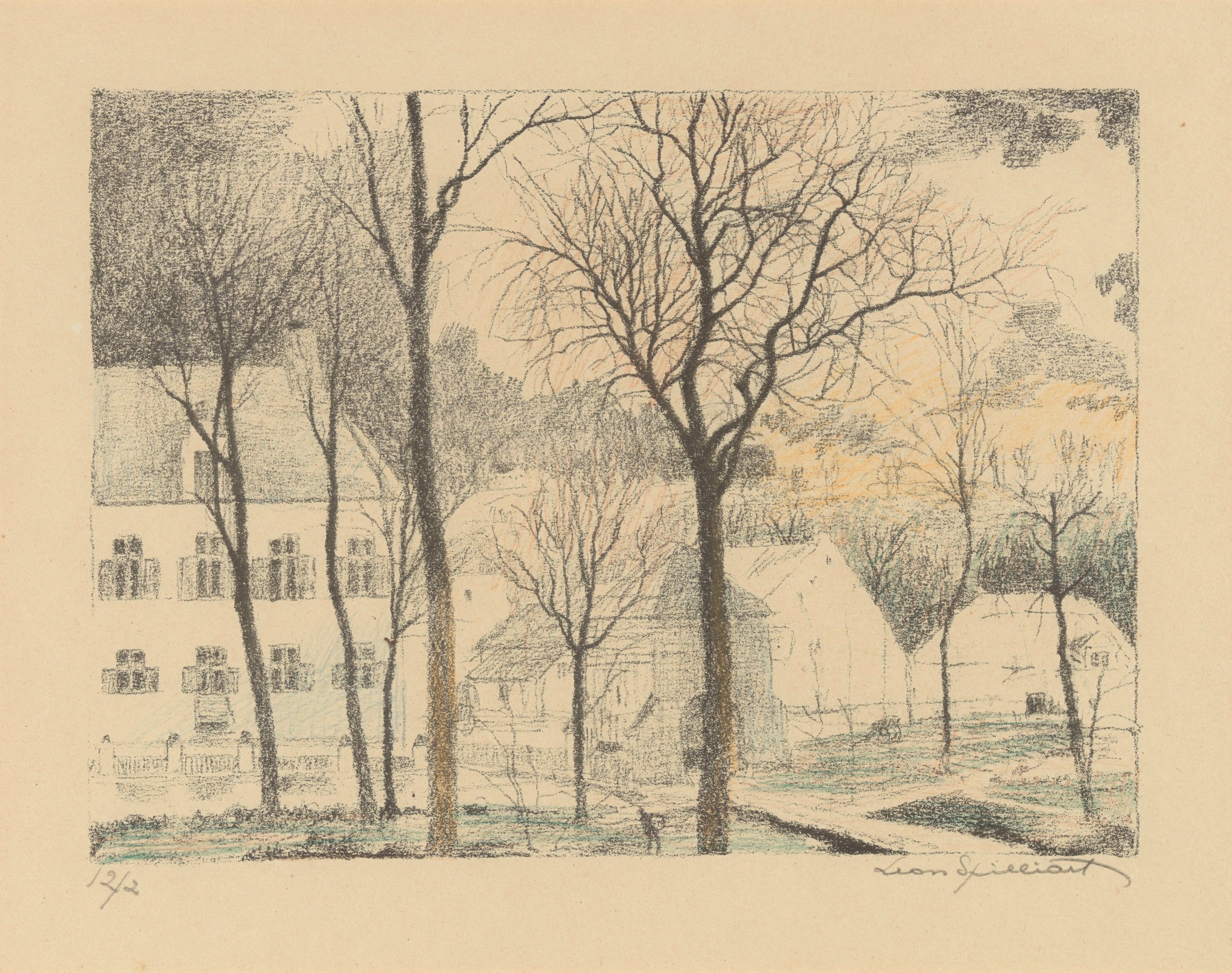 《布拉班松 10 号站点》（Sites Brabançons 10）｜莱昂·斯皮里亚特 Léon Spilliaert｜不明
