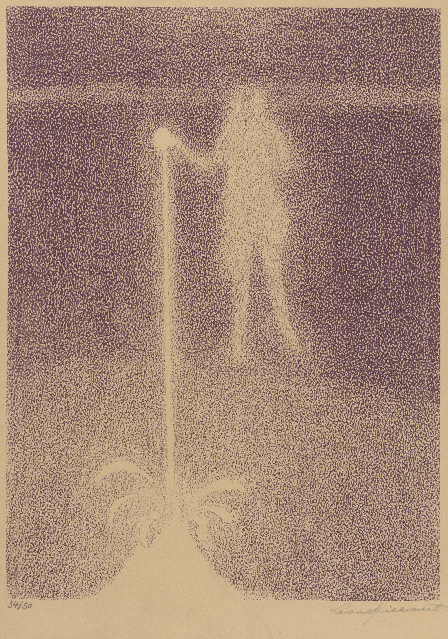 《外观》（The appearance）｜莱昂·斯皮里亚特 Léon Spilliaert｜1917-1918
