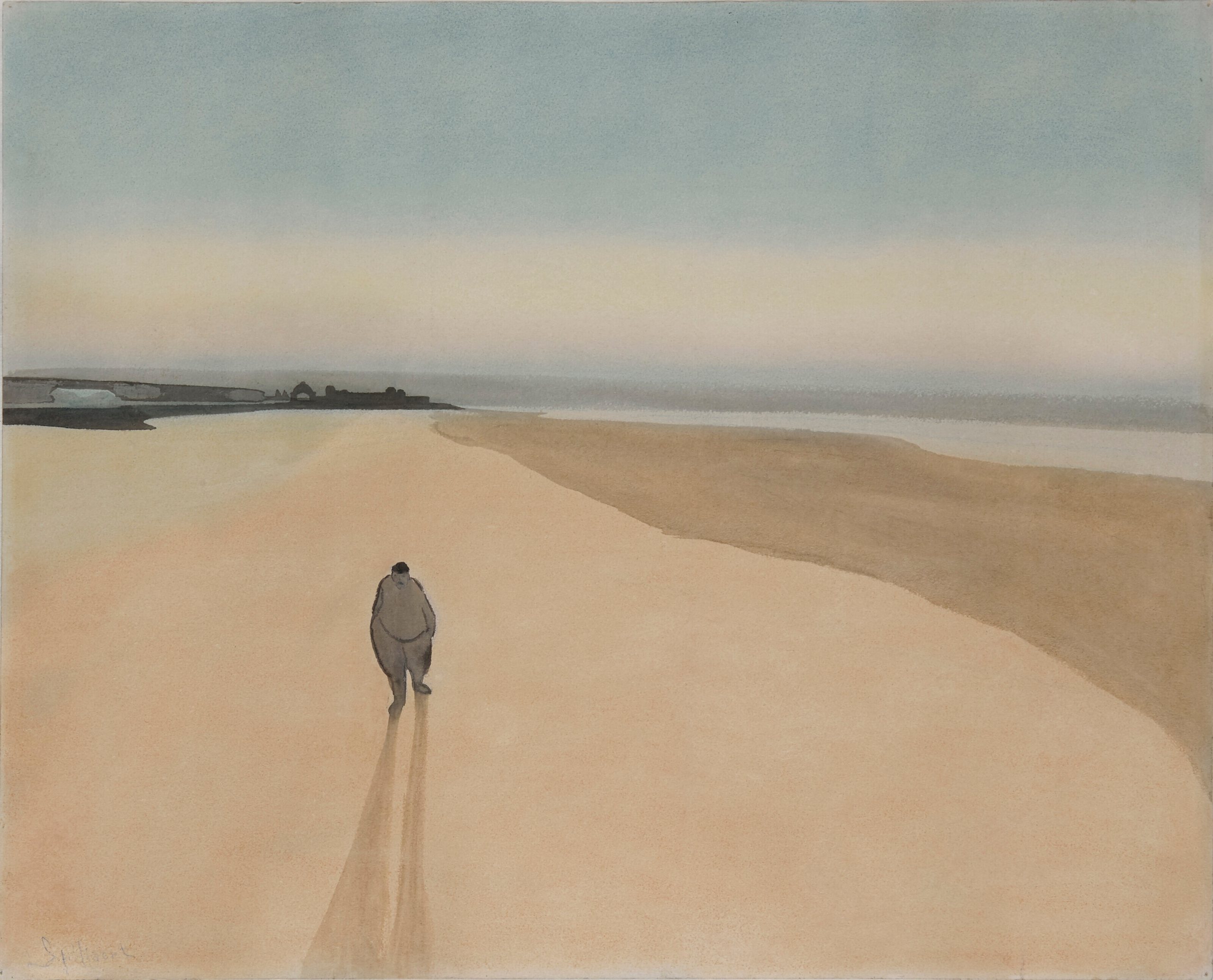《民主在前进》（Democracy on the move）｜莱昂·斯皮里亚特 Léon Spilliaert｜1908