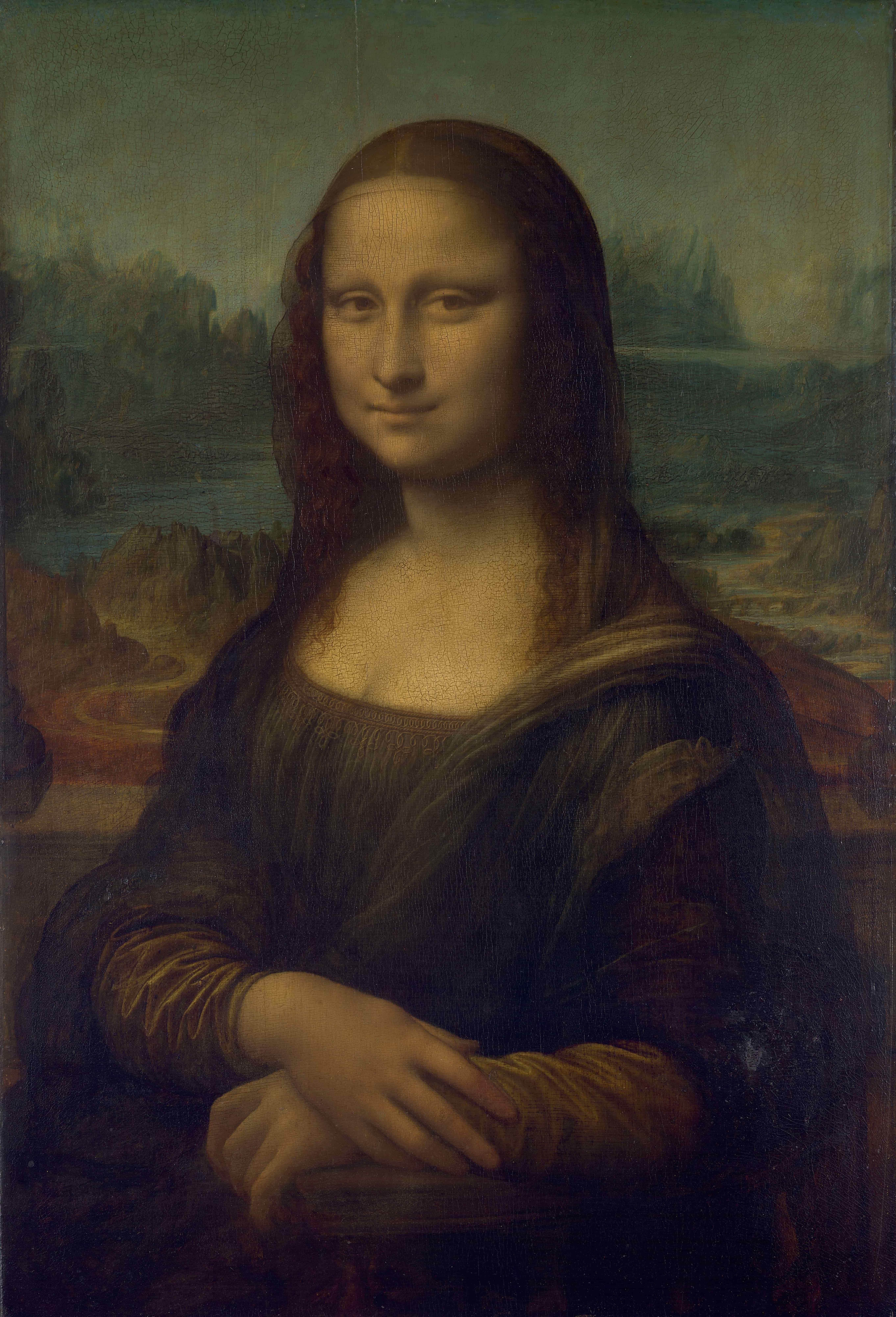 《蒙娜丽莎》（Mona Lisa）｜莱奥纳多·达·芬奇 Leonardo da Vinci｜约1503–1519