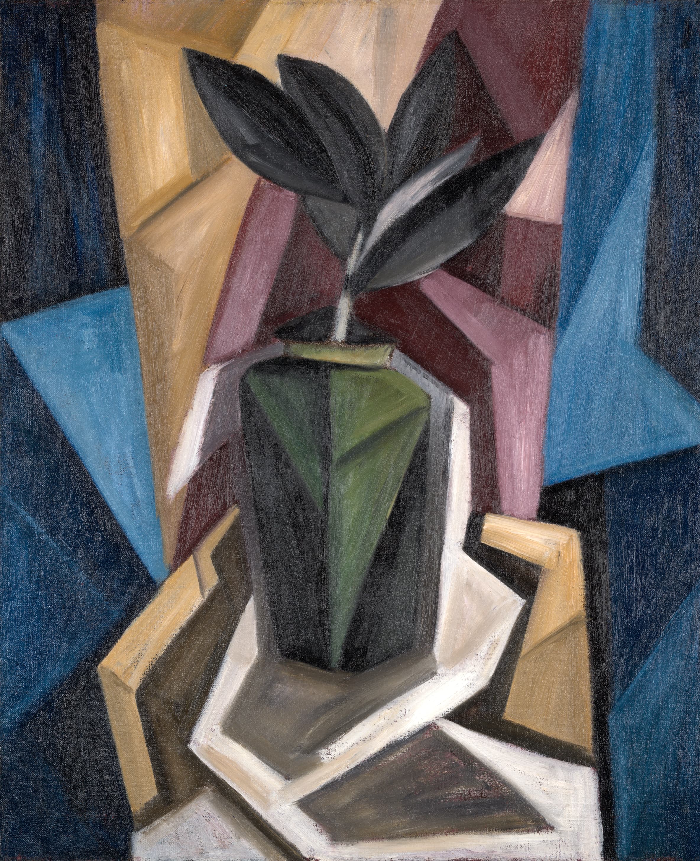 《橡皮树》（Rubber Plant）｜马斯登·哈特利｜1920