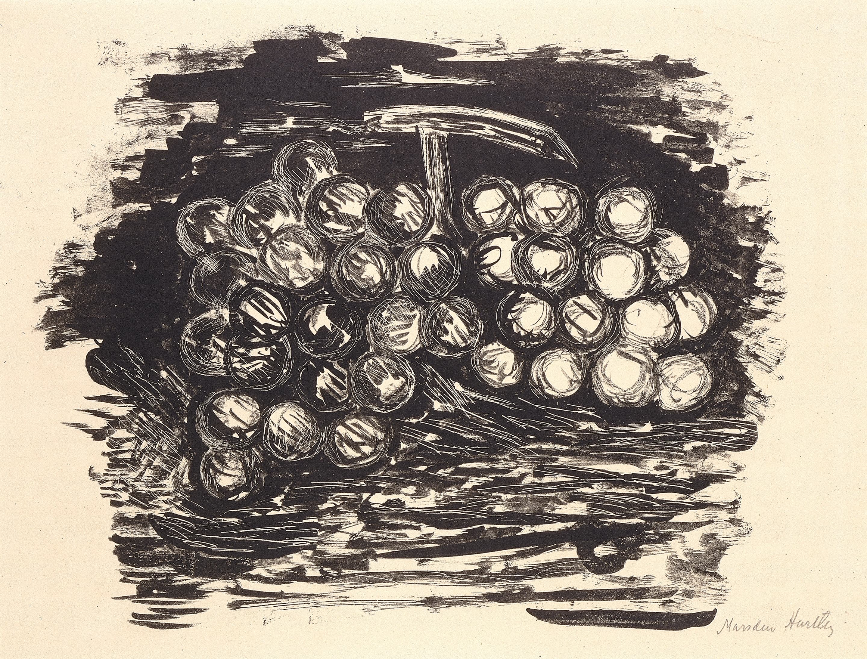 《葡萄》（Grapes）｜马斯登·哈特利｜1923