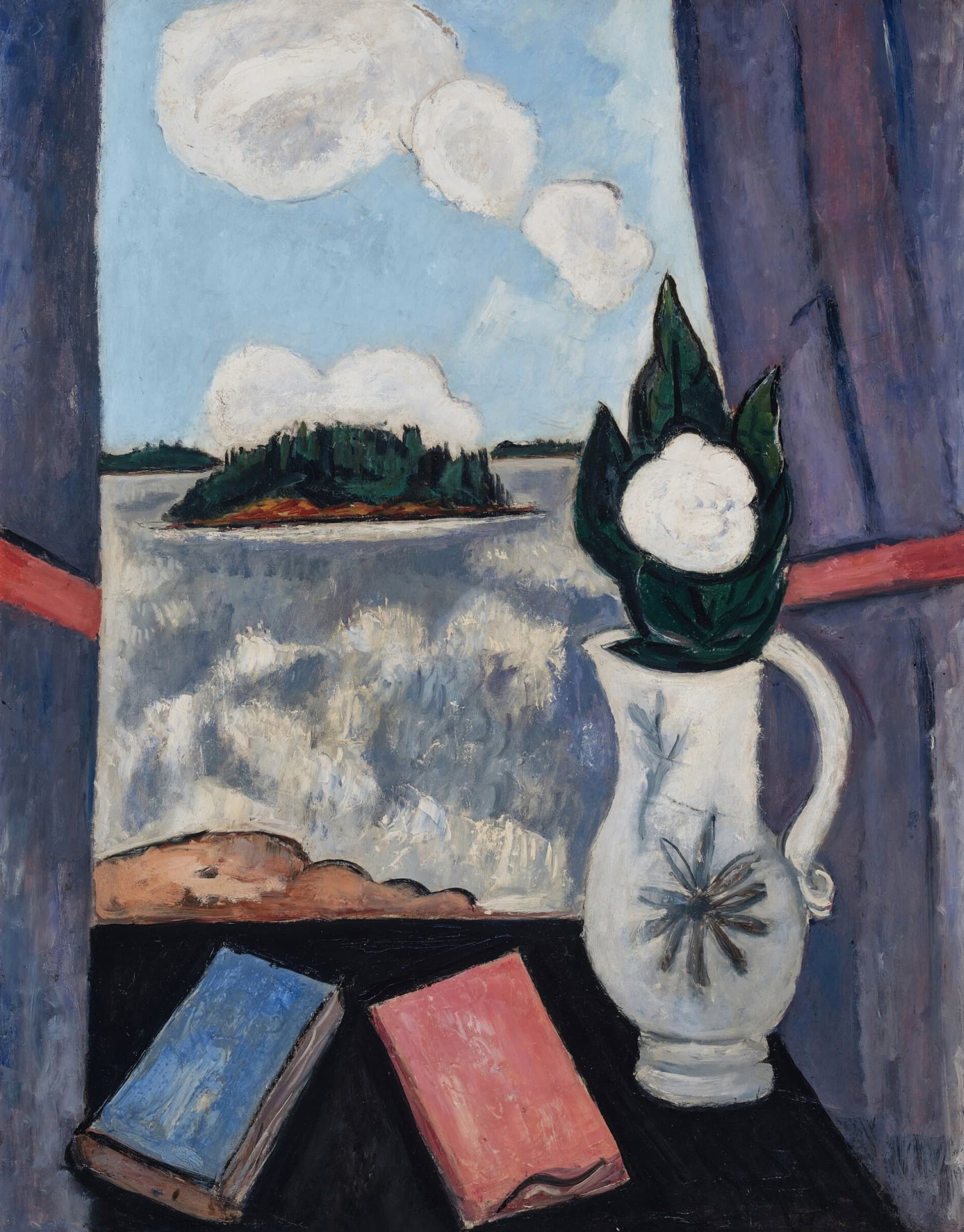 《夏日海窗》（Summer Sea Window）｜马斯登·哈特利｜约1939–40