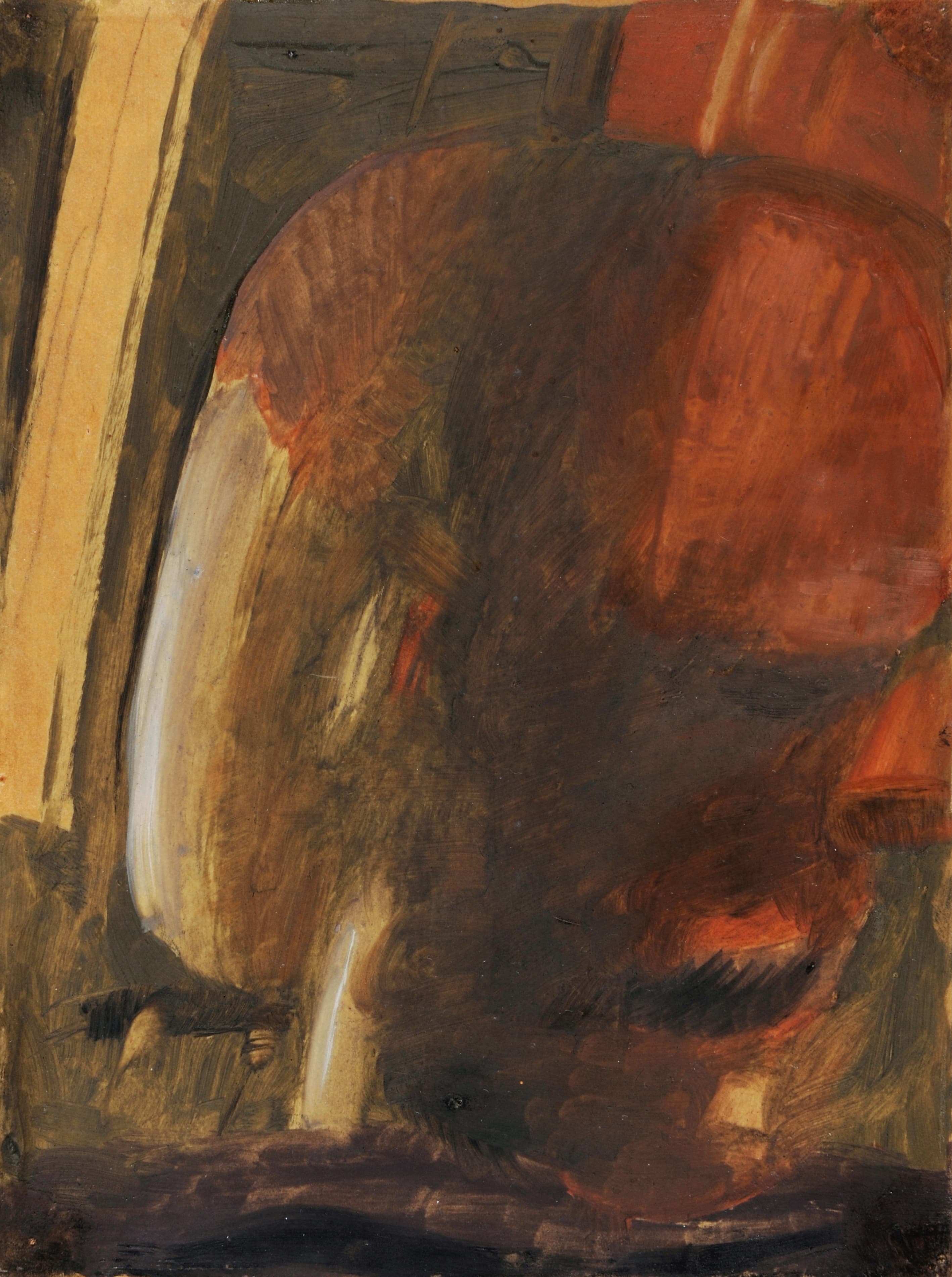 《两面神头（模仿 M. Stettler）》（Janus head (after M. Stettler)）｜奥托·迈耶-阿姆登 Otto Meyer-Amden｜不明