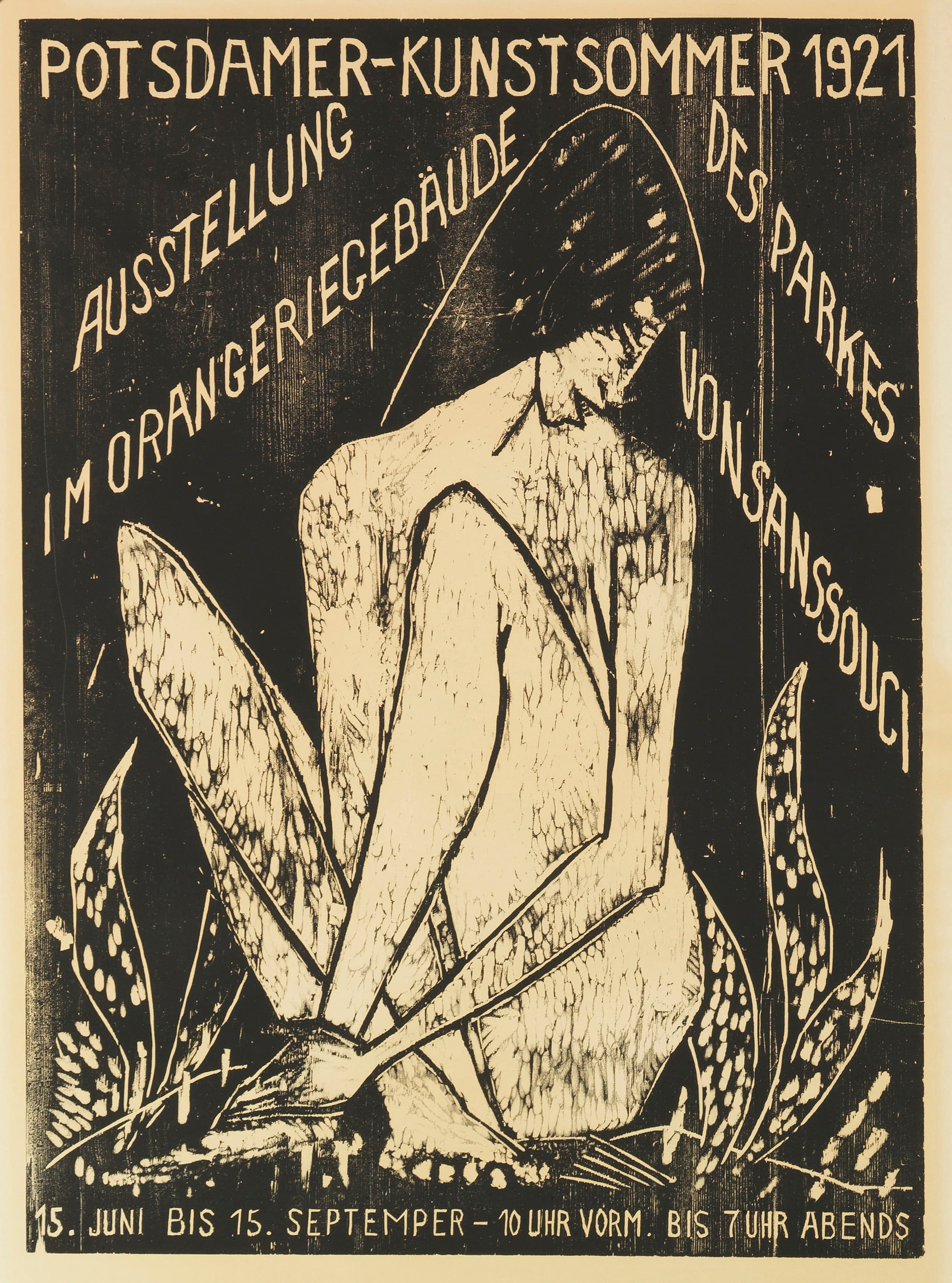 《坐着的人多》（Large seated people）｜奥托·穆勒 Otto Mueller｜1921