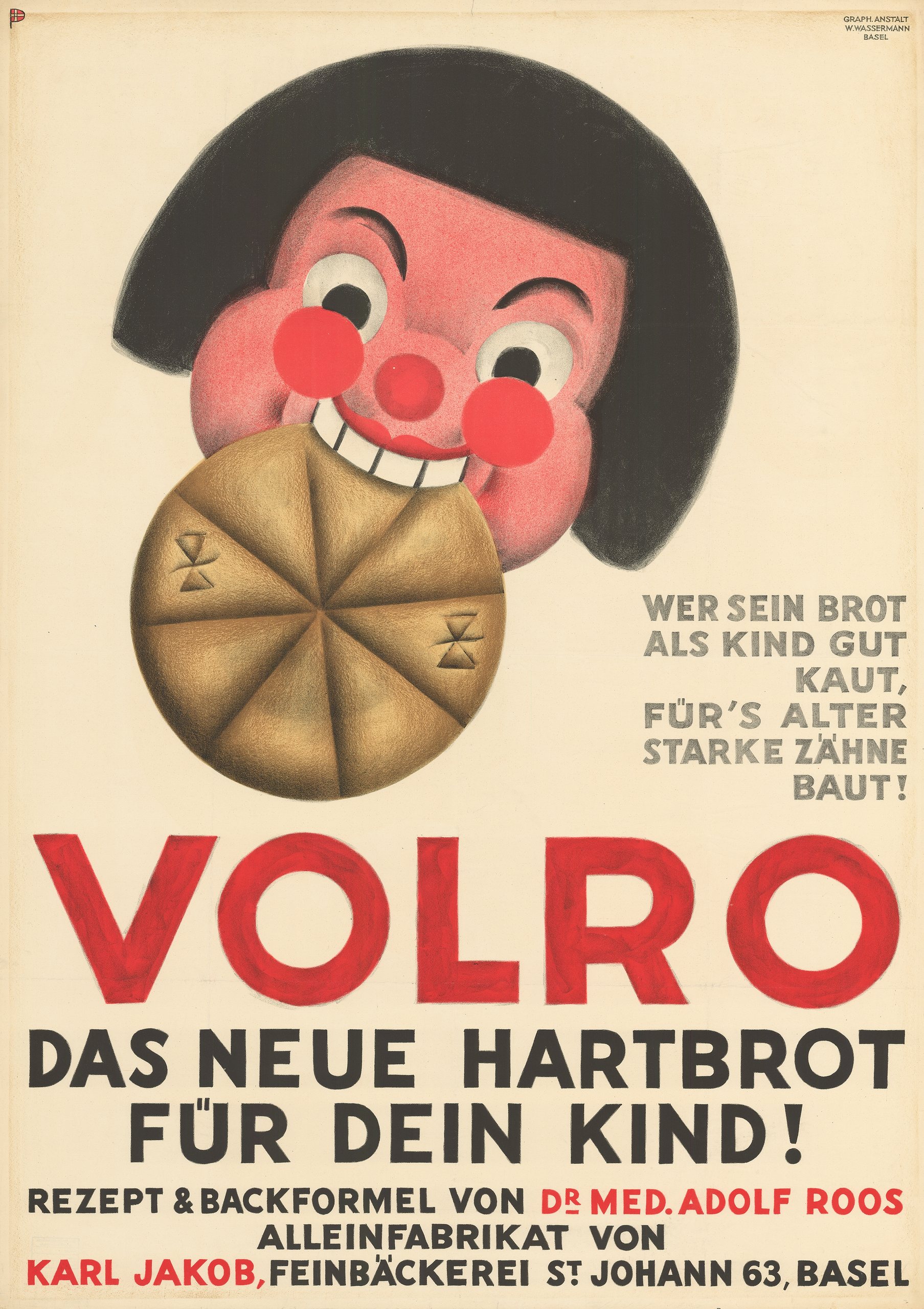 《Volro：给孩子的新硬面包》（Volro: The New Hard Bread for Your Child）｜奥托·普拉特纳 Otto Plattner｜1935