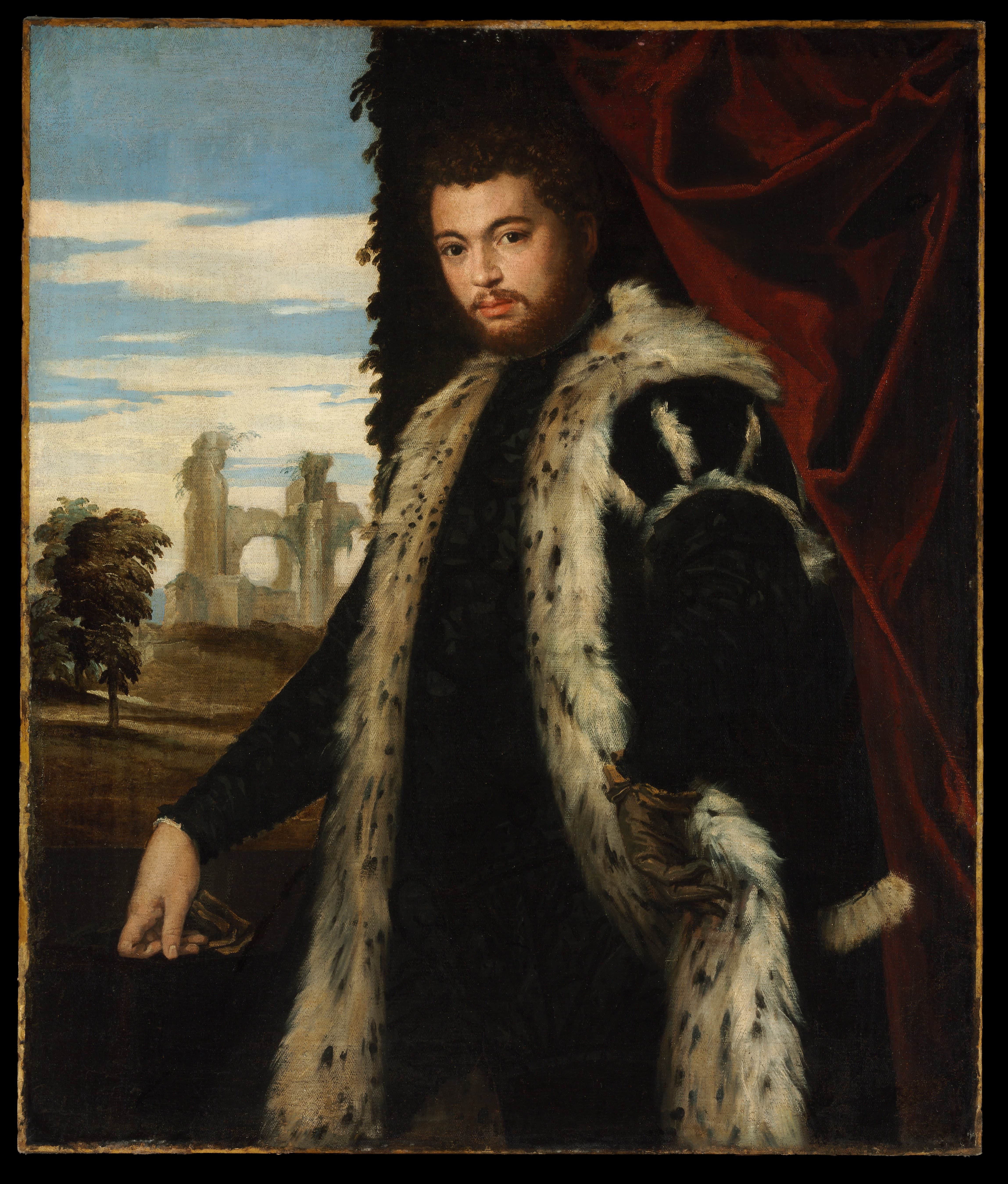《男子肖像》（Portrait of a Man）｜保罗·委罗内塞 Paolo Veronese｜不明