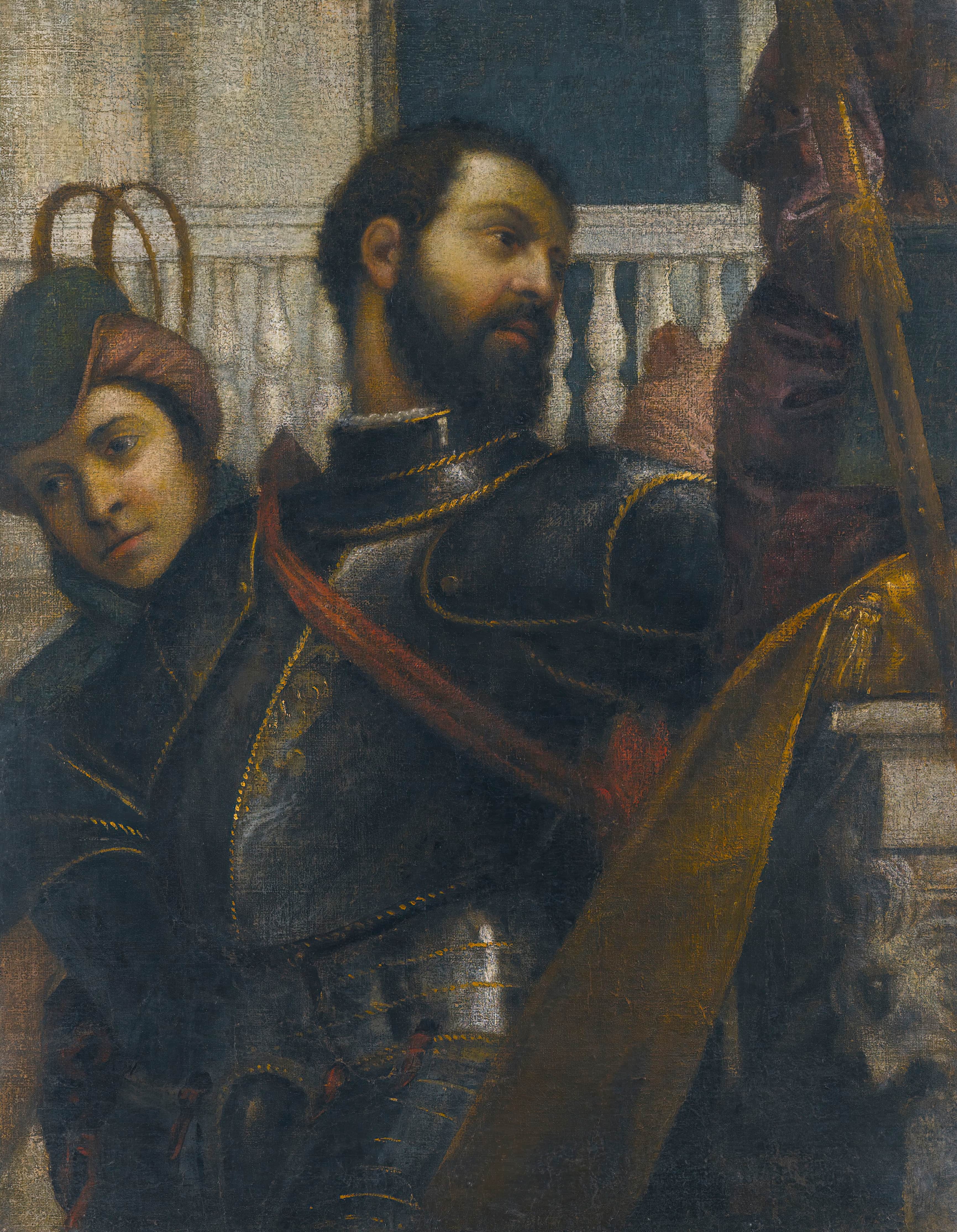 《骑士与侍从》（A Knight and His Page）｜保罗·委罗内塞 Paolo Veronese｜不明