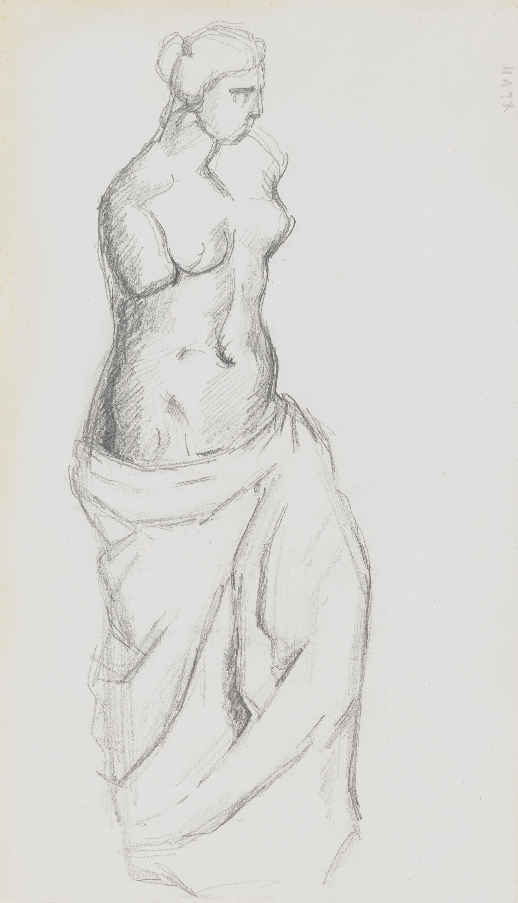 《米洛的维纳斯》（venus de milo）｜保罗·塞尚 Paul Cézanne｜约1872-1873