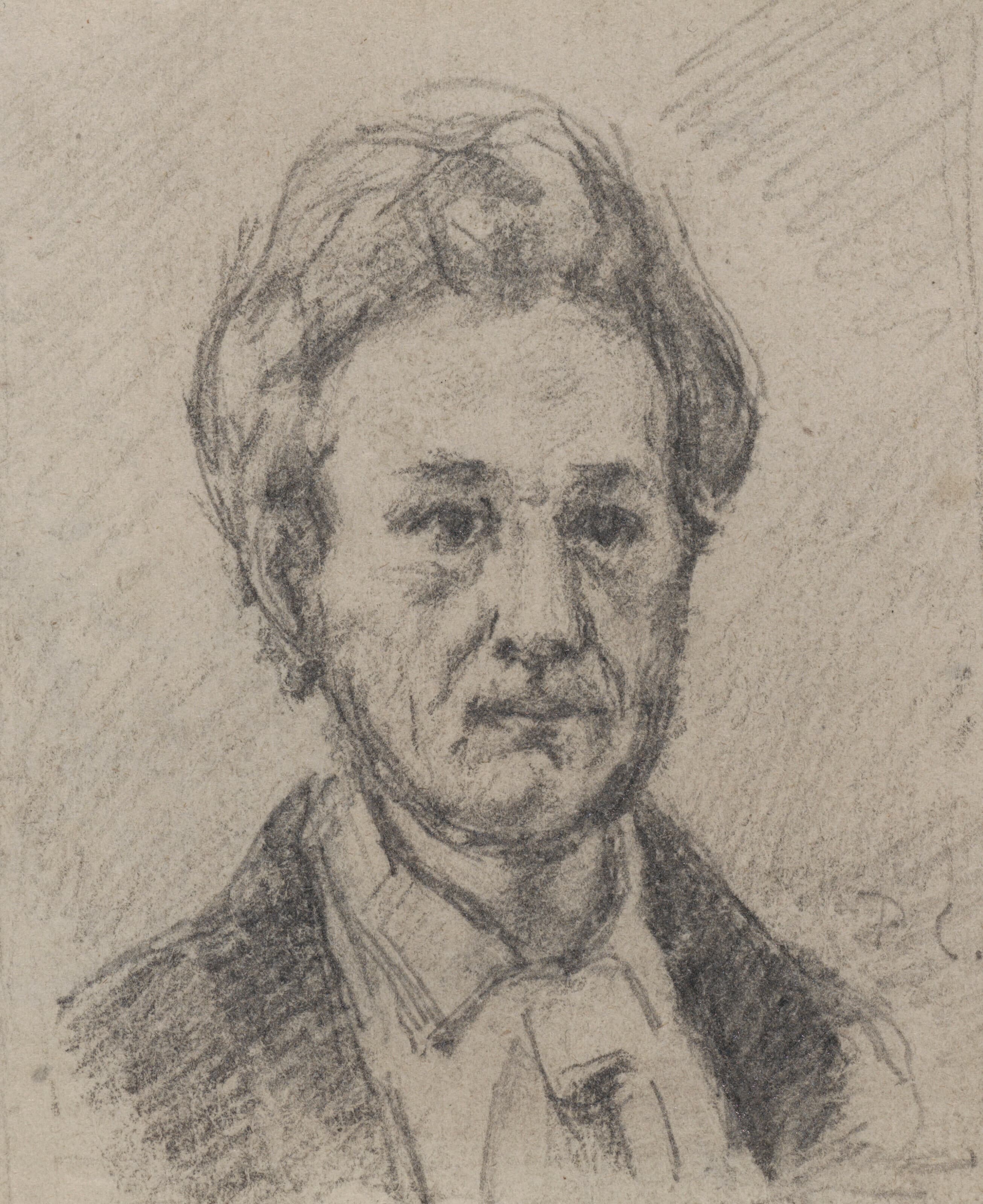 《乔克先生的肖像》（portrait of monsieur chocquet）｜保罗·塞尚 Paul Cézanne｜1877–1881