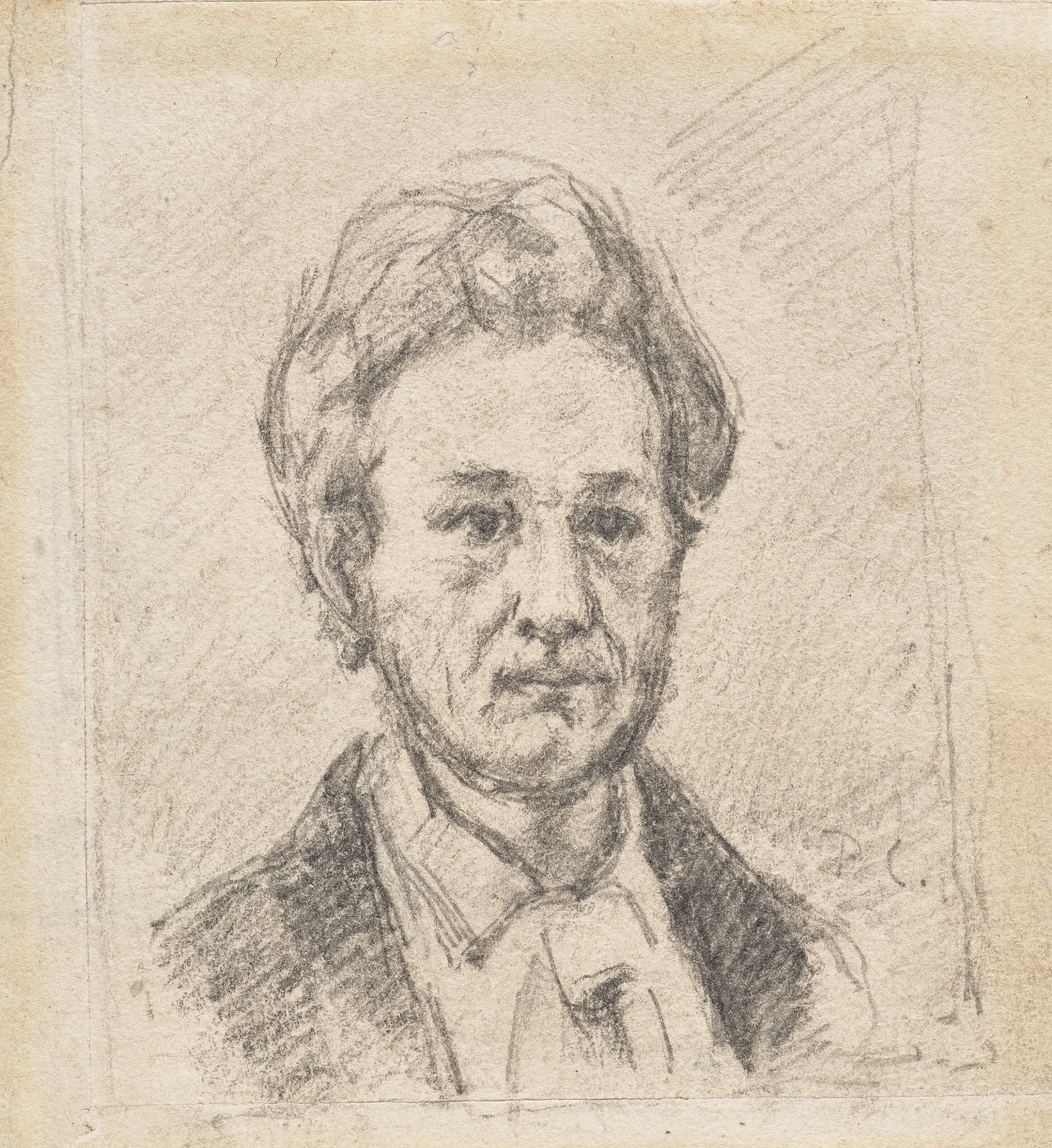 《乔克先生的肖像》（portrait of monsieur chocquet）｜保罗·塞尚 Paul Cézanne｜1877–1881
