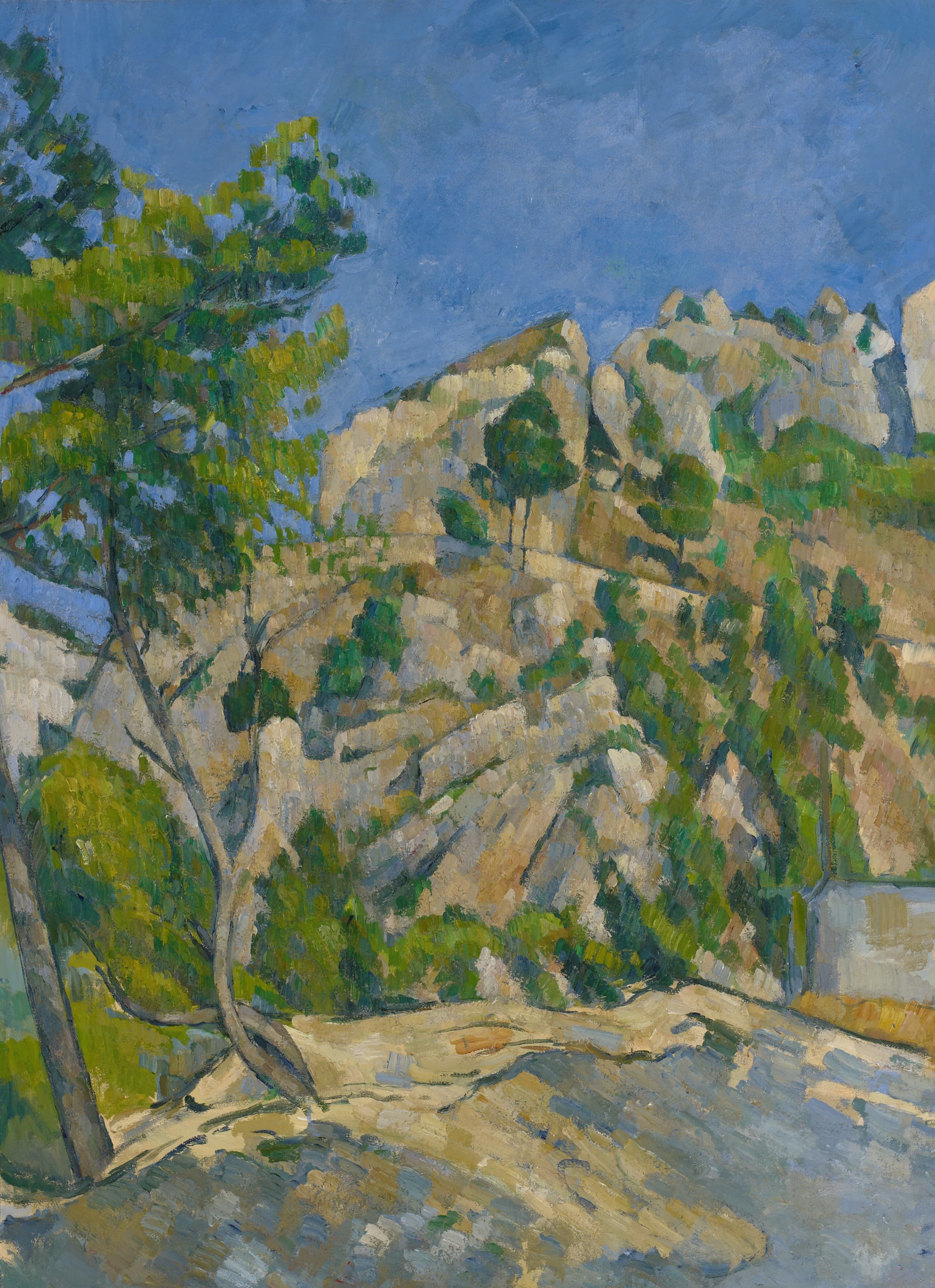 《山沟底部》（bottom of the ravine）｜保罗·塞尚 Paul Cézanne｜约1879