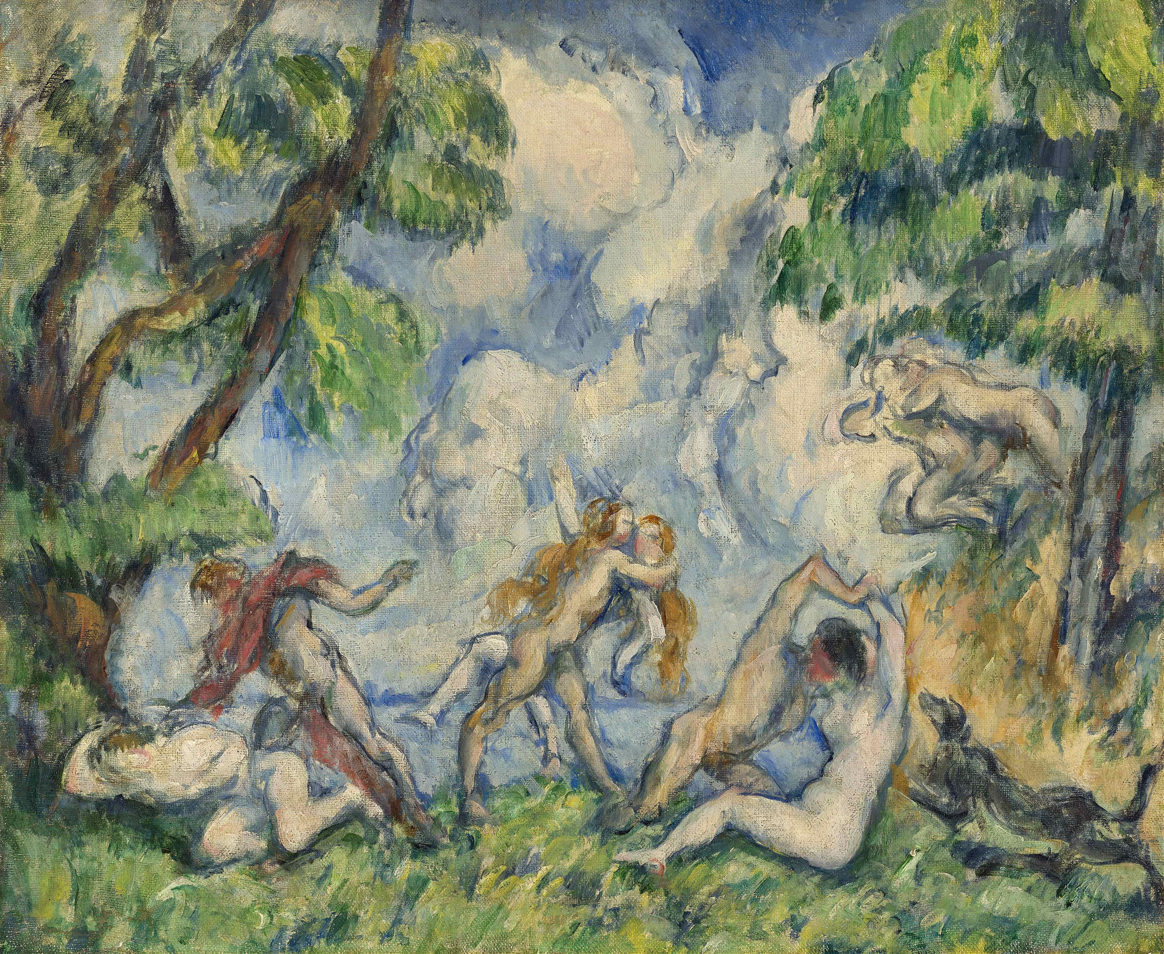 《爱情之战c》（the battle of love c）｜保罗·塞尚 Paul Cézanne｜1880