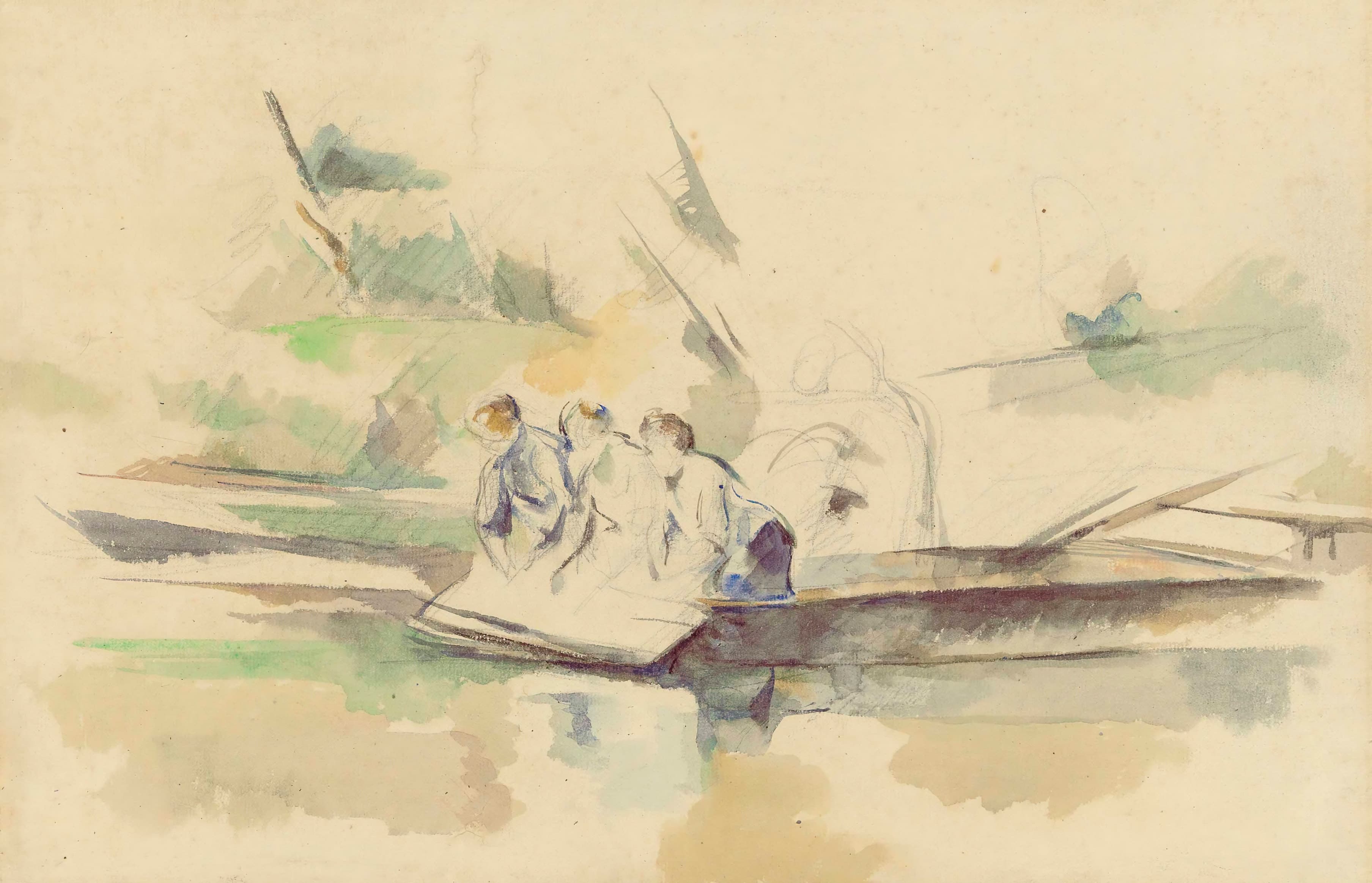 《垫圈》（washers）｜保罗·塞尚 Paul Cézanne｜约1880