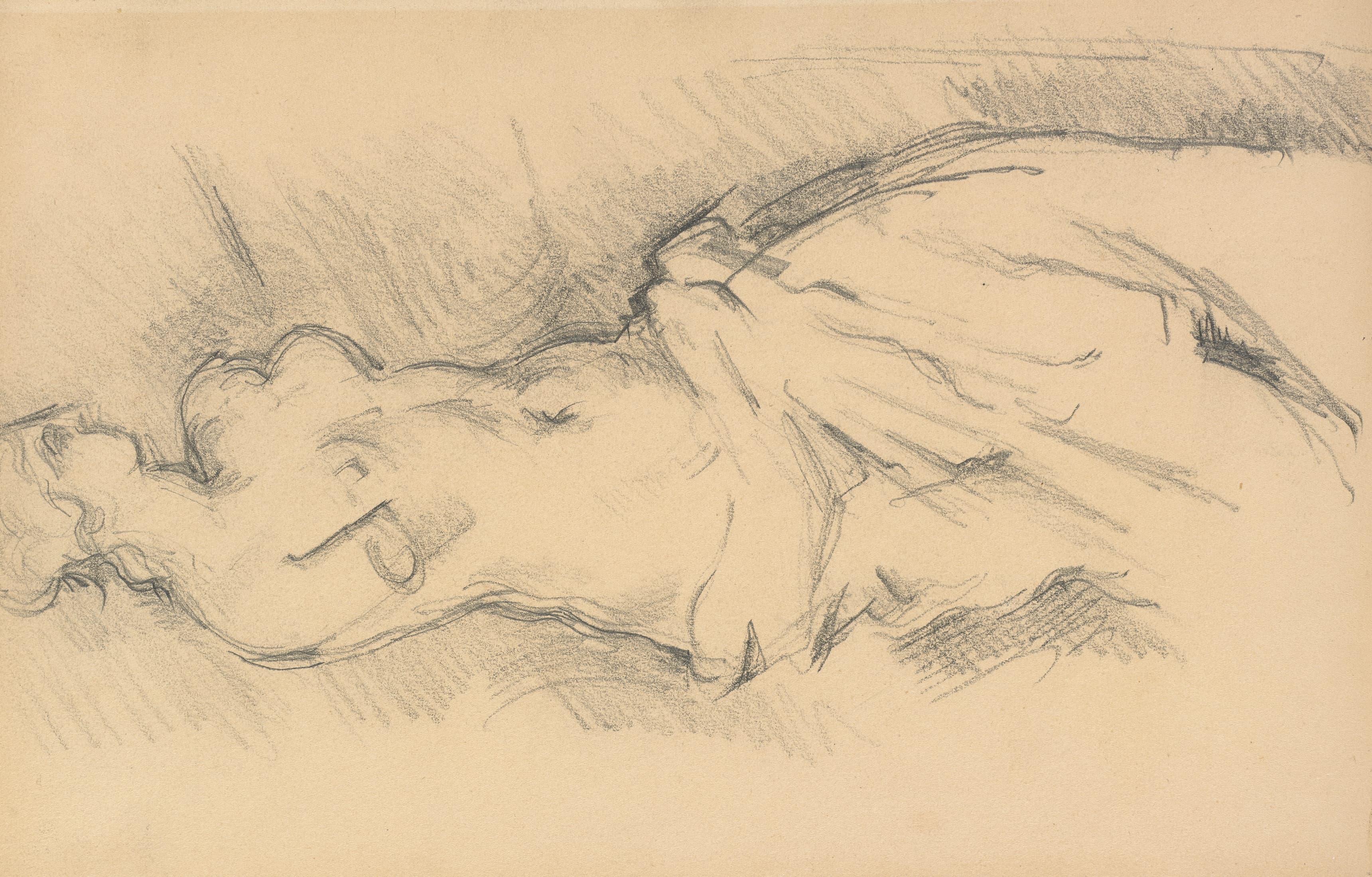 《米洛的维纳斯研究》（study of venus de milo）｜保罗·塞尚 Paul Cézanne｜1881–1884