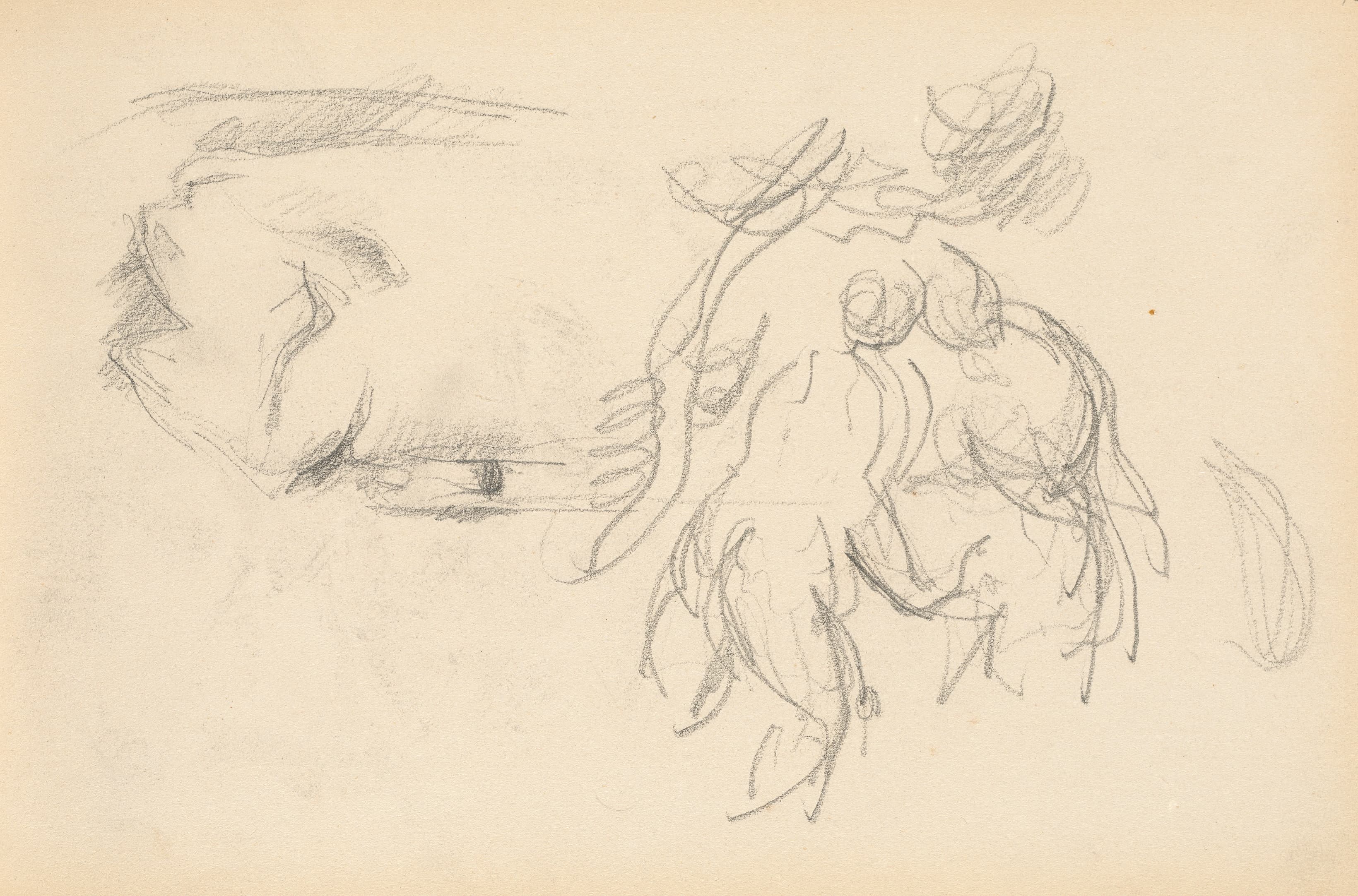 《女沐浴者和一卷纸》（women bathers and a roll of paper）｜保罗·塞尚 Paul Cézanne｜1882–1885