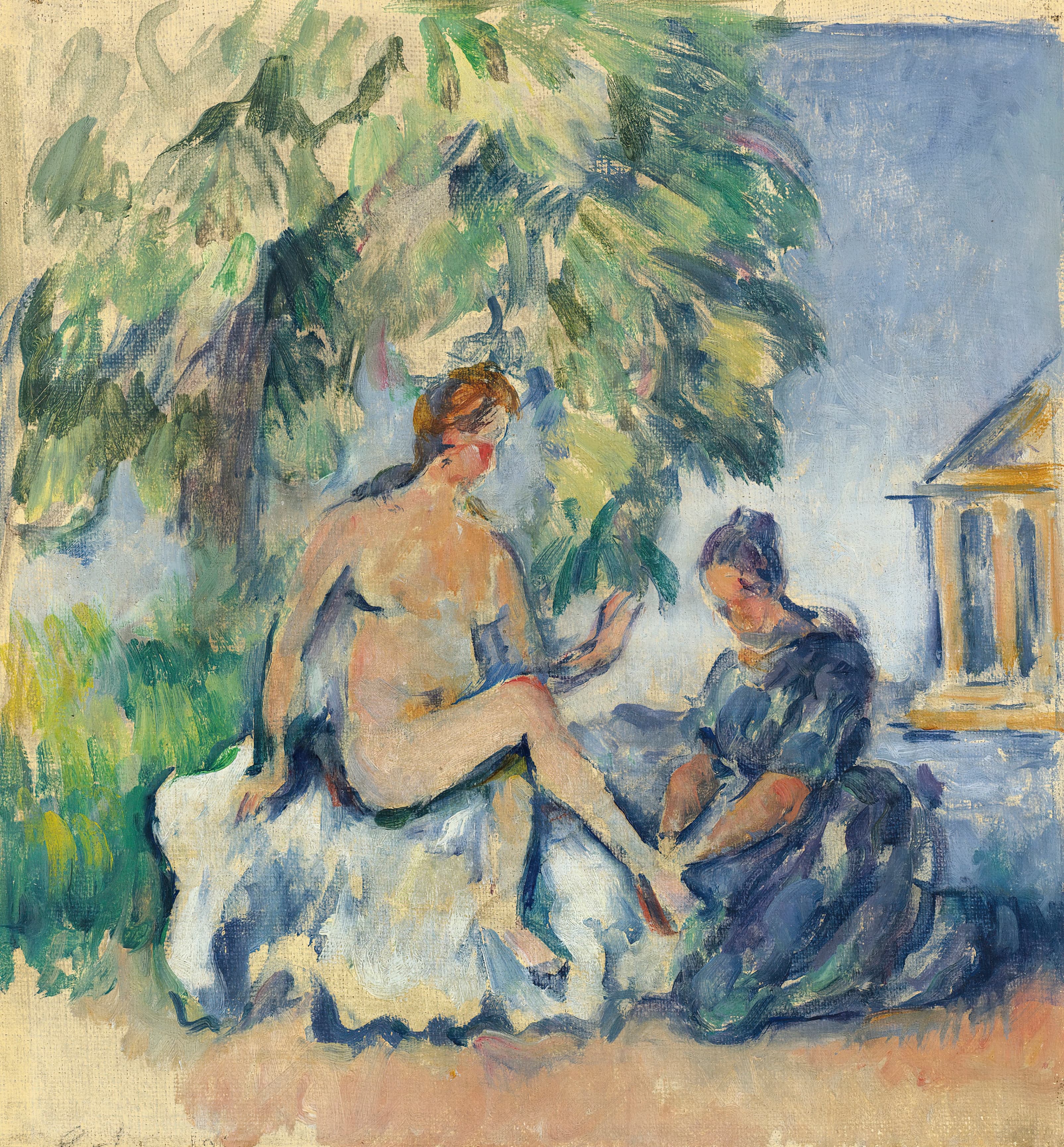 《贝斯萨比》（bethsabee）｜保罗·塞尚 Paul Cézanne｜1885–1890