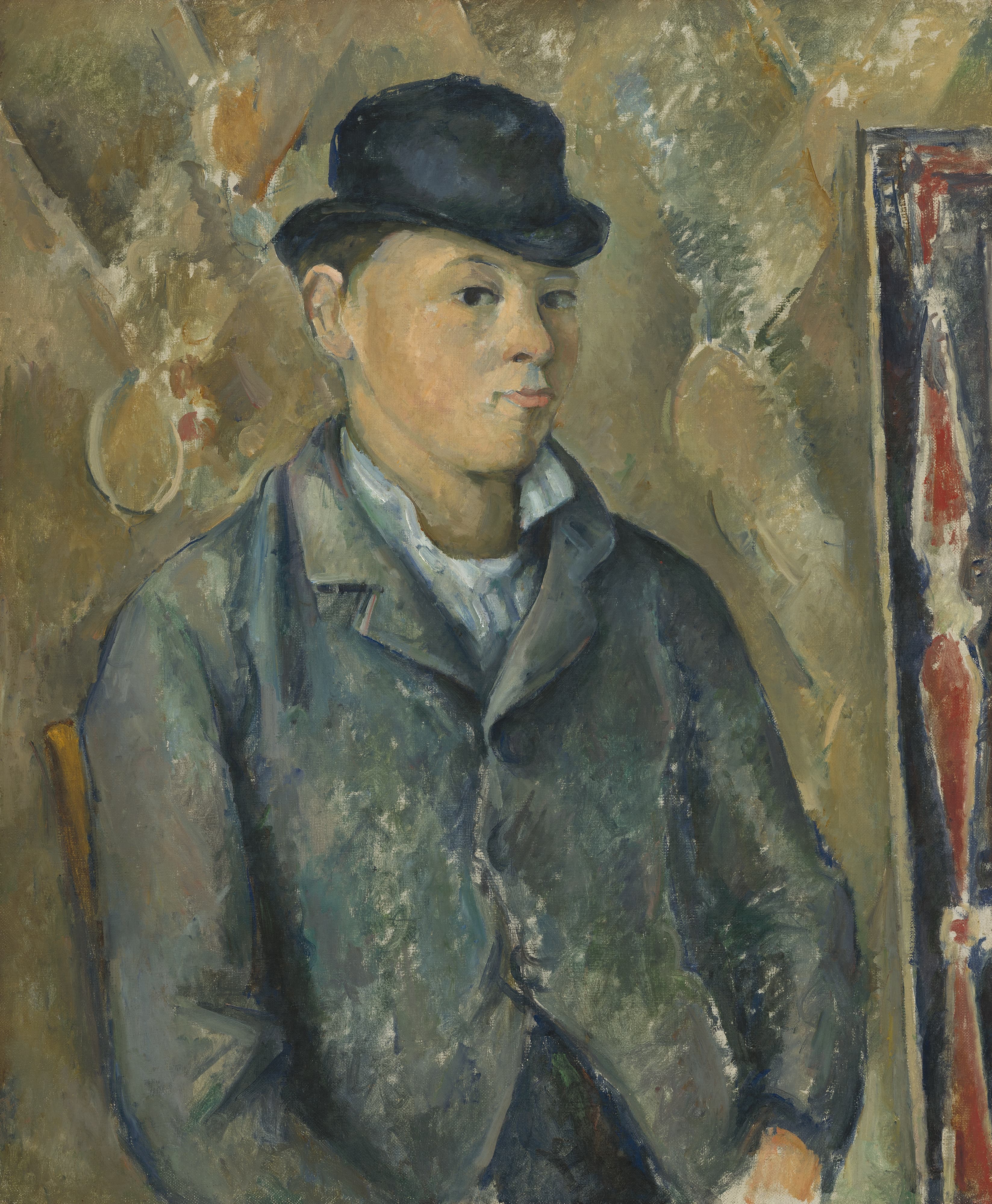 《艺术家儿子保罗》（the artists son paul）｜保罗·塞尚 Paul Cézanne｜1886–1887
