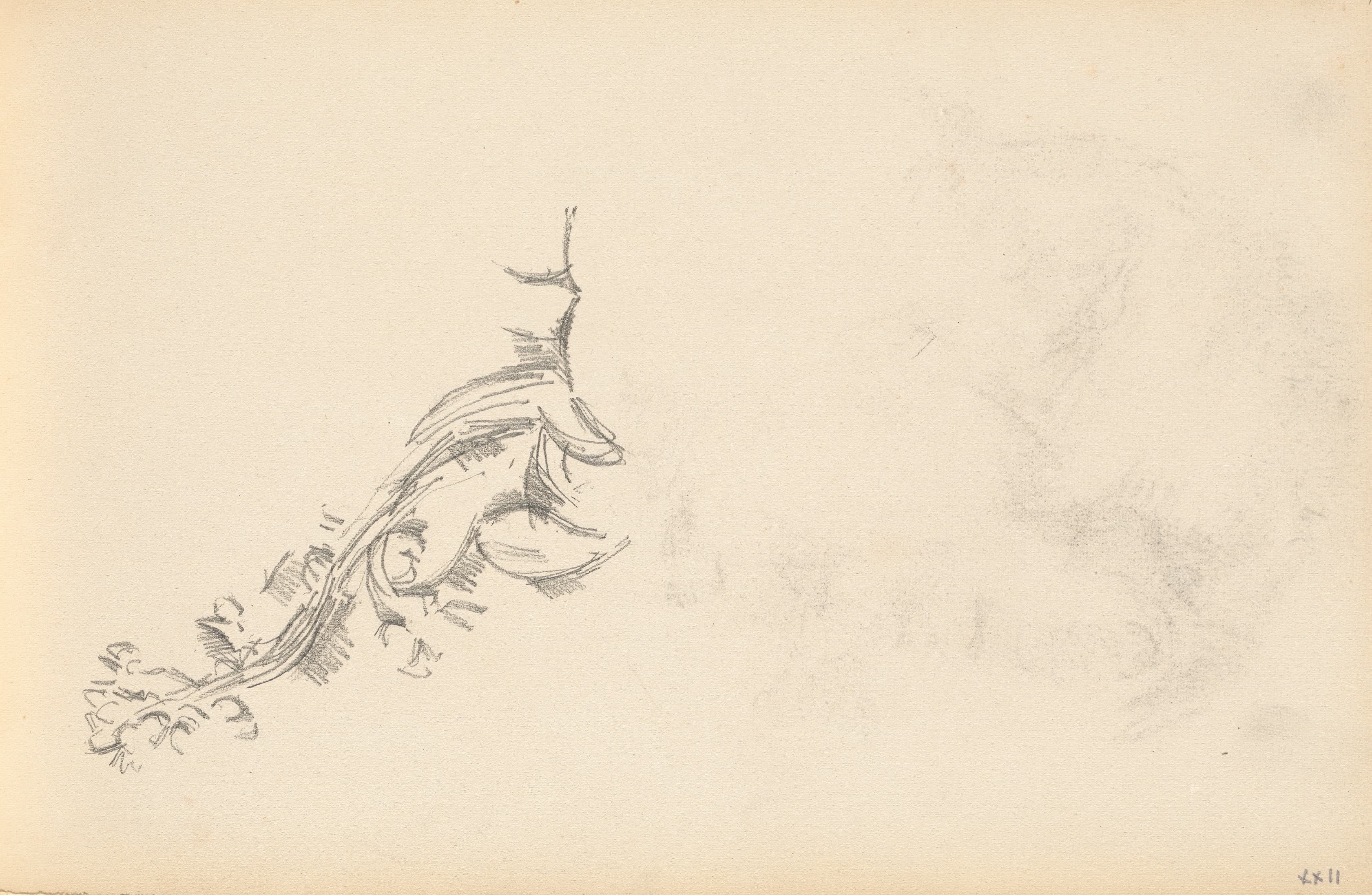 《花中的枝条》（branch in flower）｜保罗·塞尚 Paul Cézanne｜1886–1889