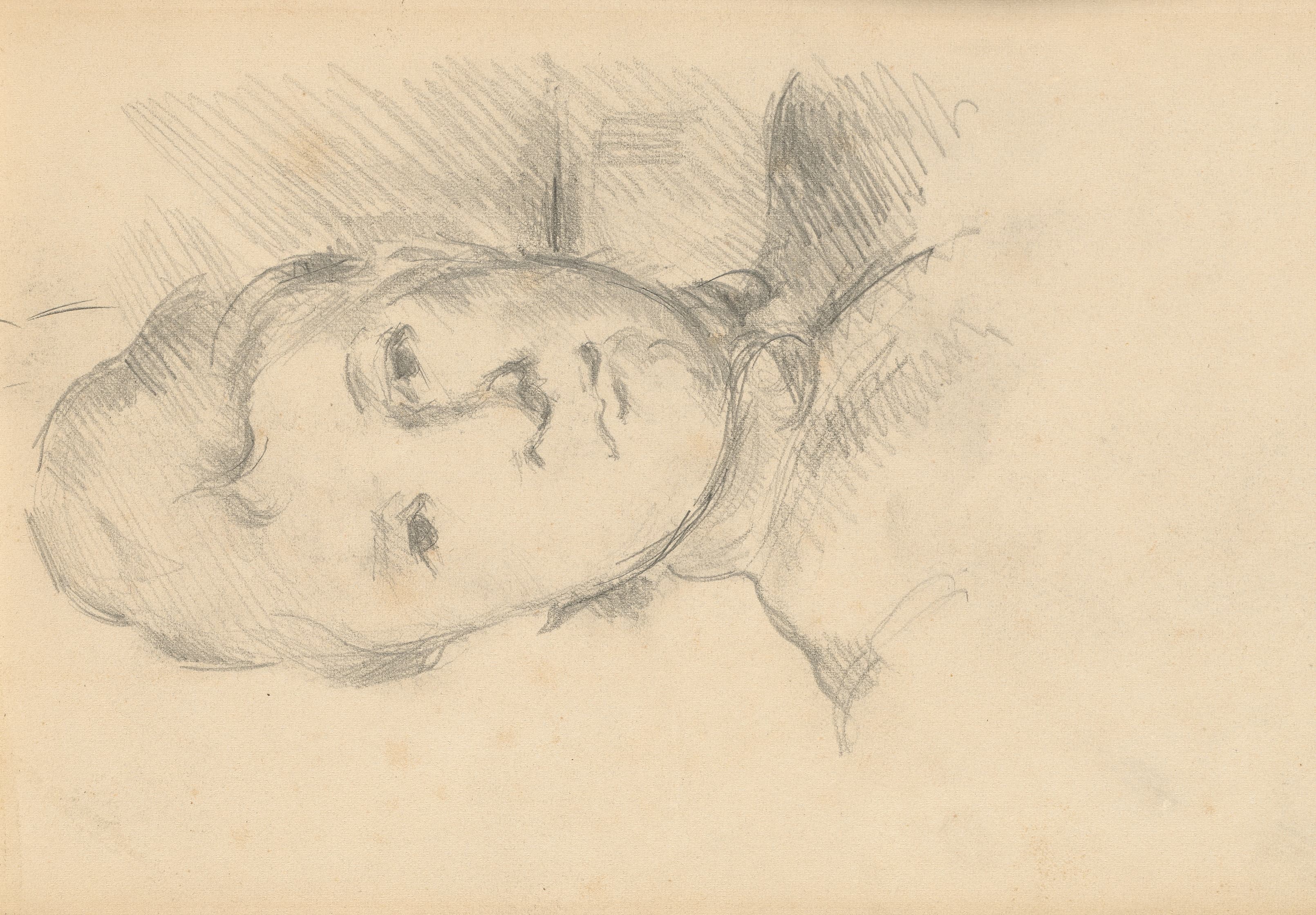 《塞尚夫人》（madame cezanne）｜保罗·塞尚 Paul Cézanne｜1888–1891