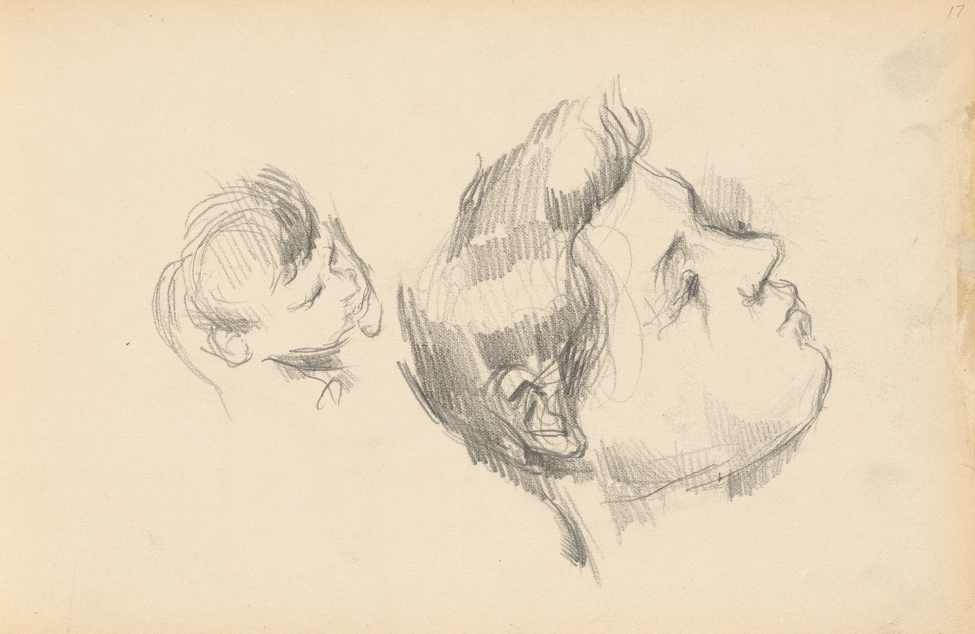 《两个头》（two heads）｜保罗·塞尚 Paul Cézanne｜1888
