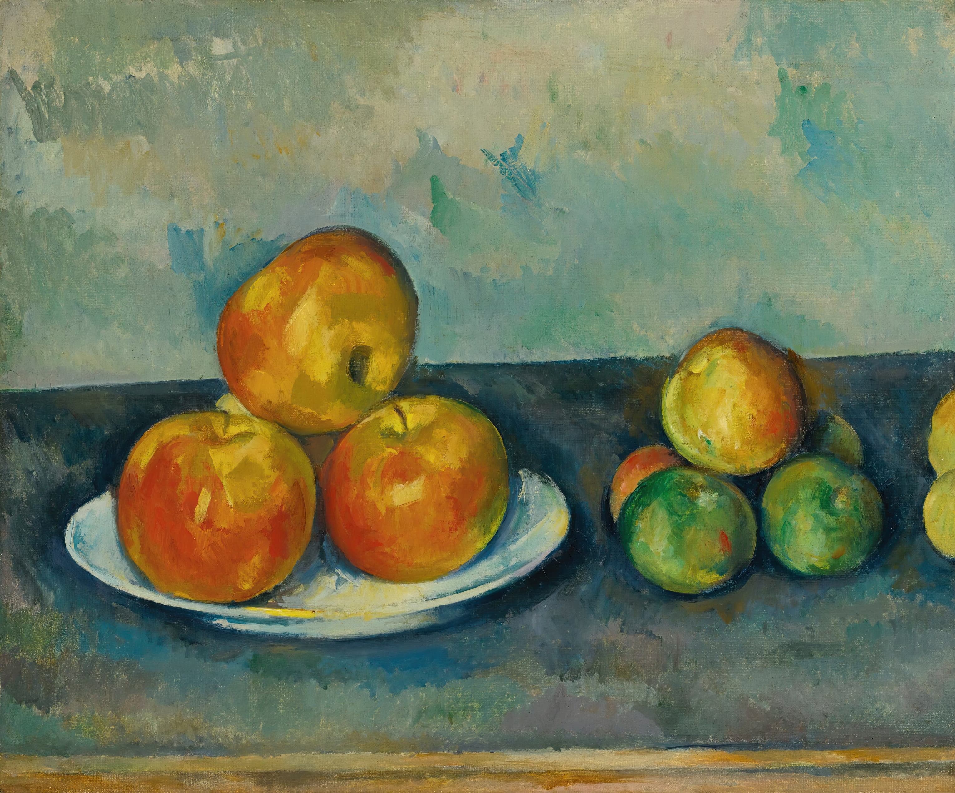 《苹果》（apples）｜保罗·塞尚 Paul Cézanne｜1889–1890