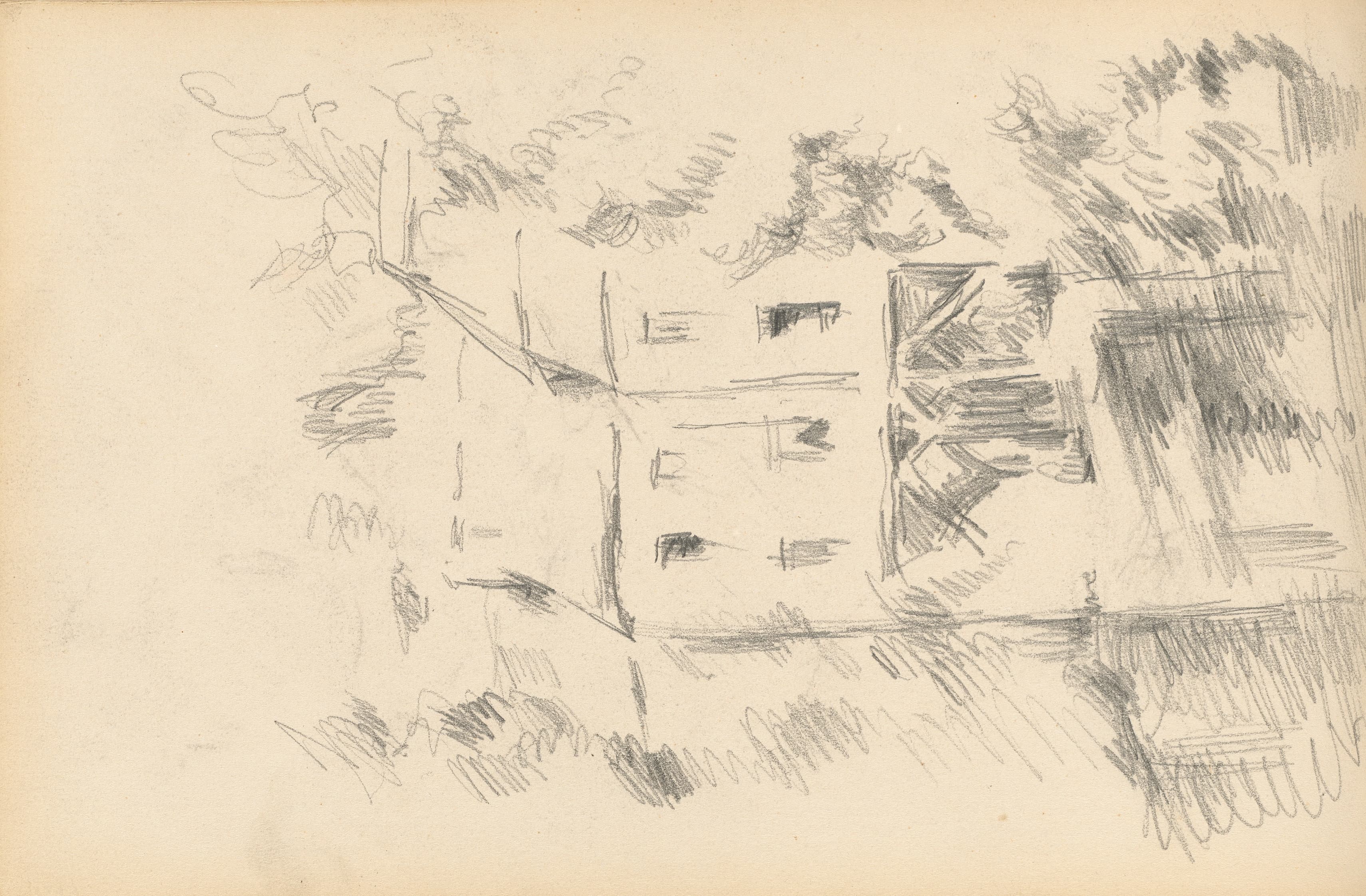 《磨坊》（the mill）｜保罗·塞尚 Paul Cézanne｜1889–1892
