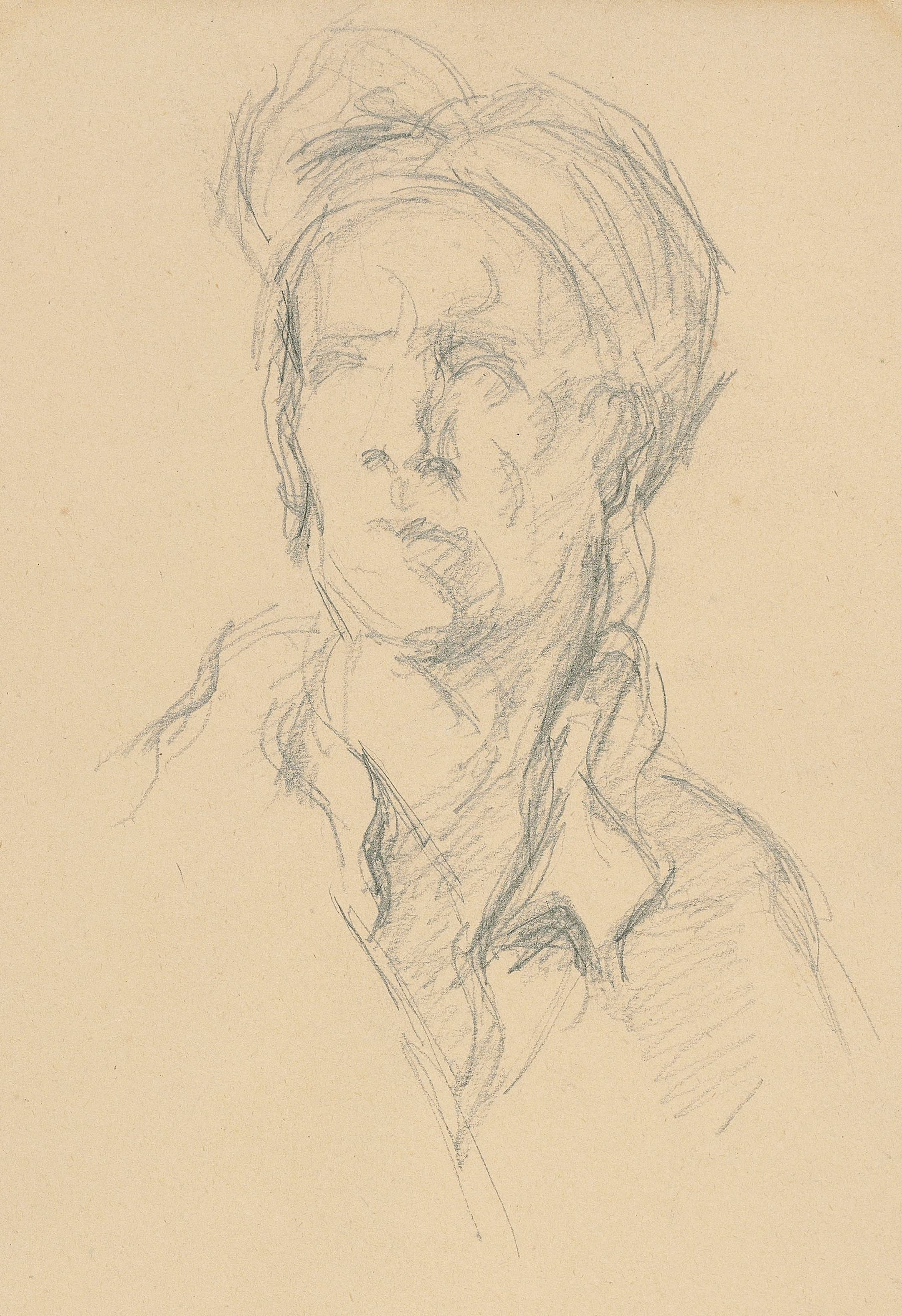 《达普雷斯·G·库斯托 尼古拉斯·库斯托》（dapres g coustou nicolas coustou）｜保罗·塞尚 Paul Cézanne｜约1895-1898