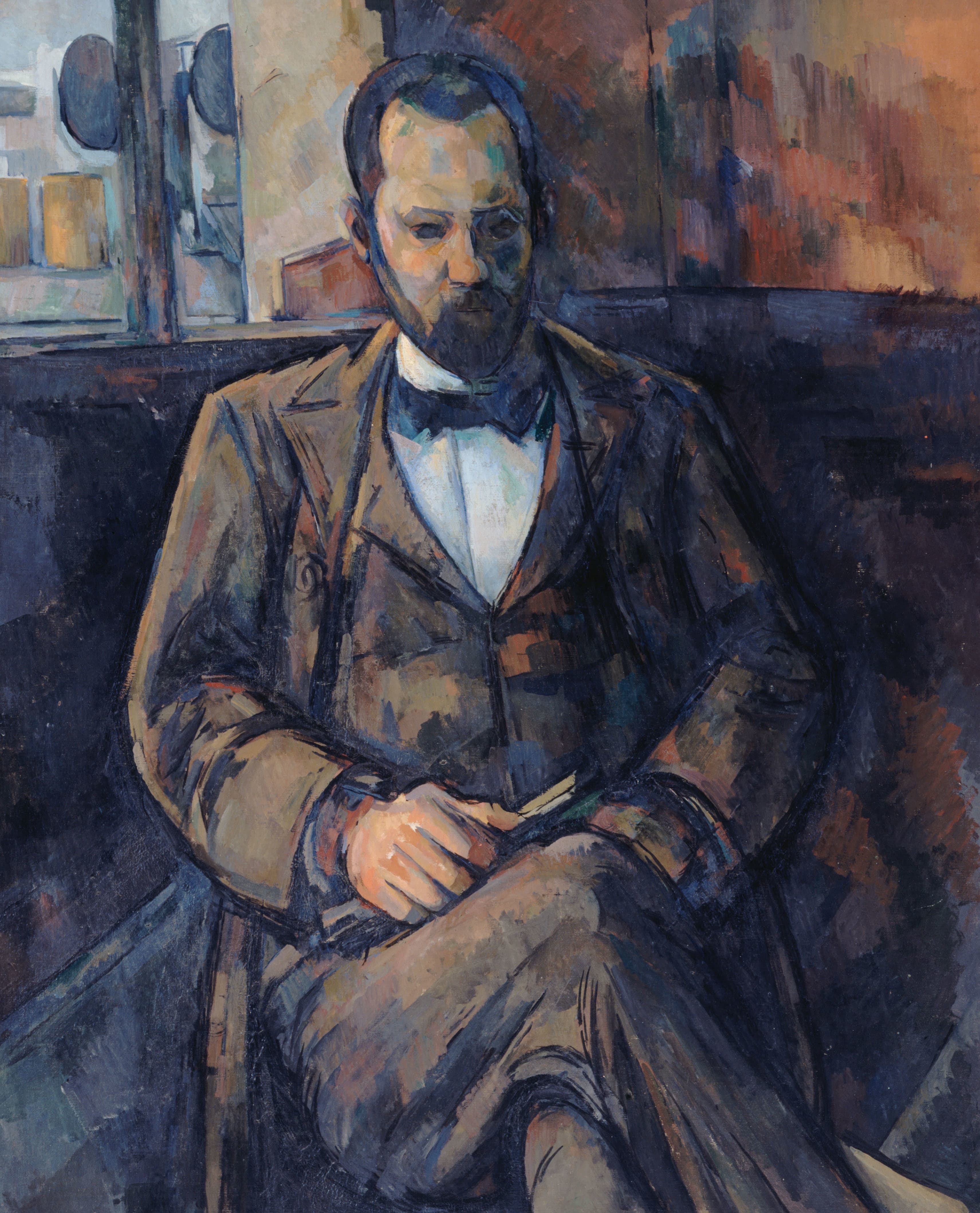 《安布鲁瓦兹·沃拉尔肖像》（Portrait of Ambroise Vollard）｜保罗·塞尚 Paul Cézanne｜1899