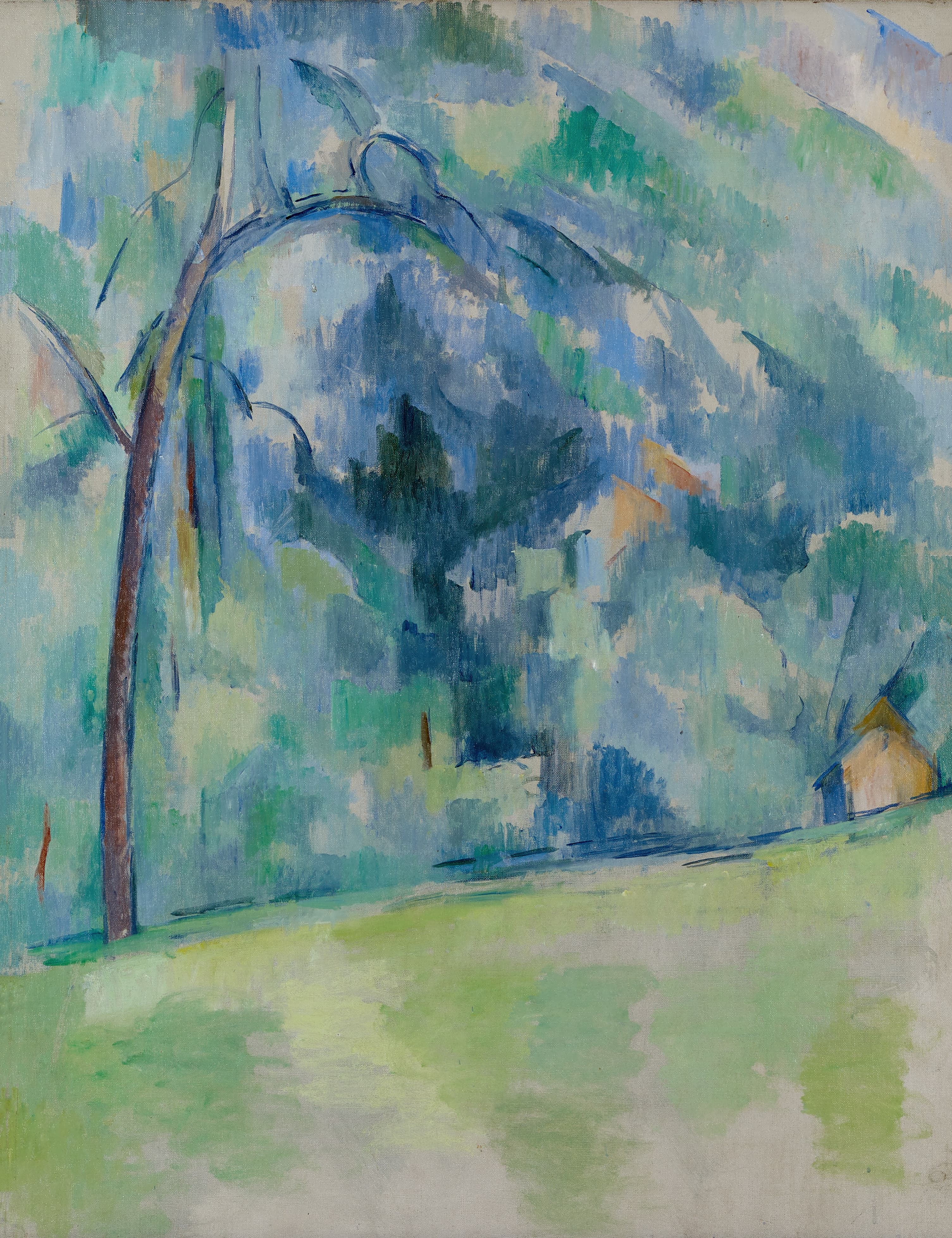 《普罗旺斯早晨 1900 年至》（le matin en provence morning in provence between 1900 and）｜保罗·塞尚 Paul Cézanne｜1904