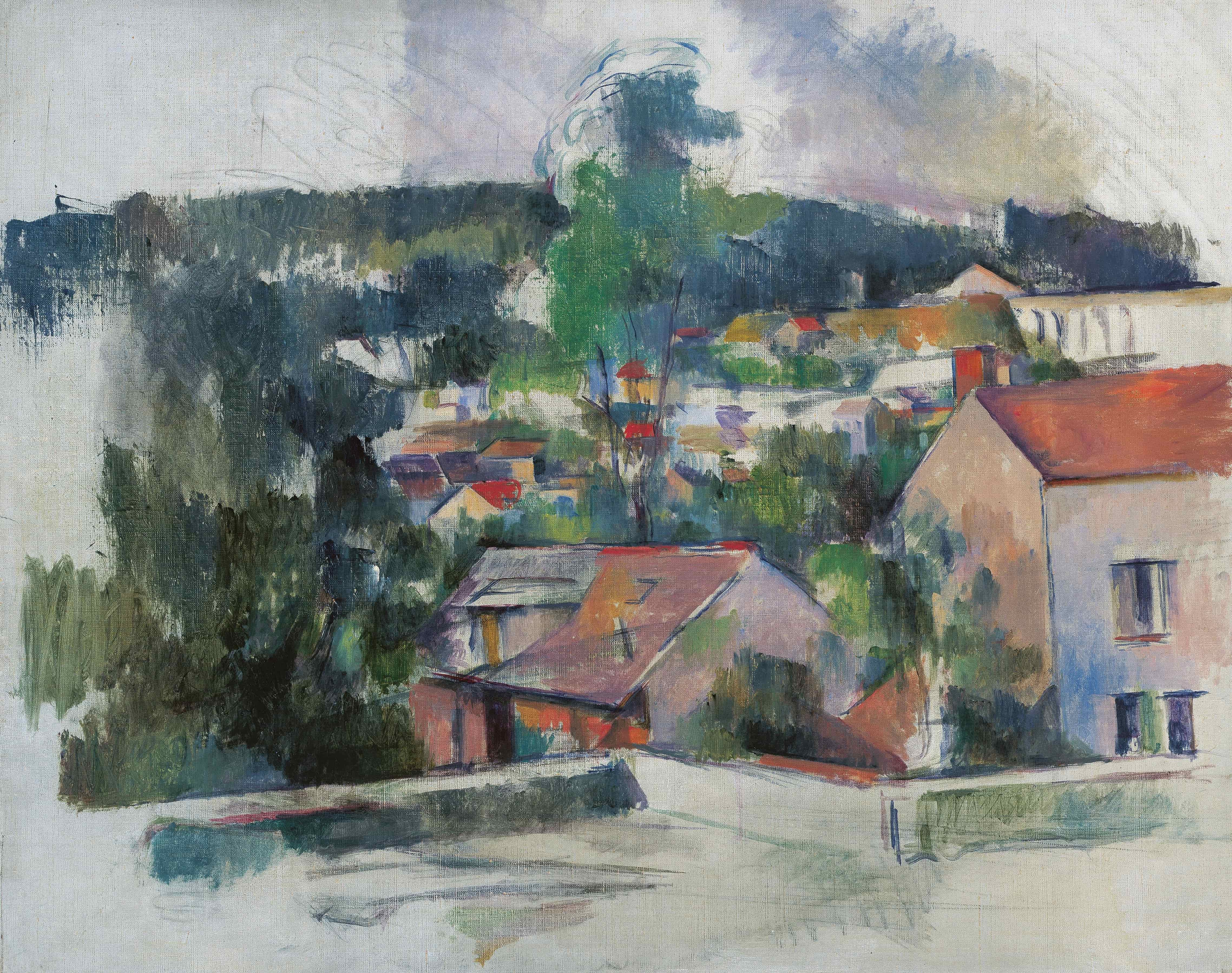 《景观》（landscape）｜保罗·塞尚 Paul Cézanne｜不明