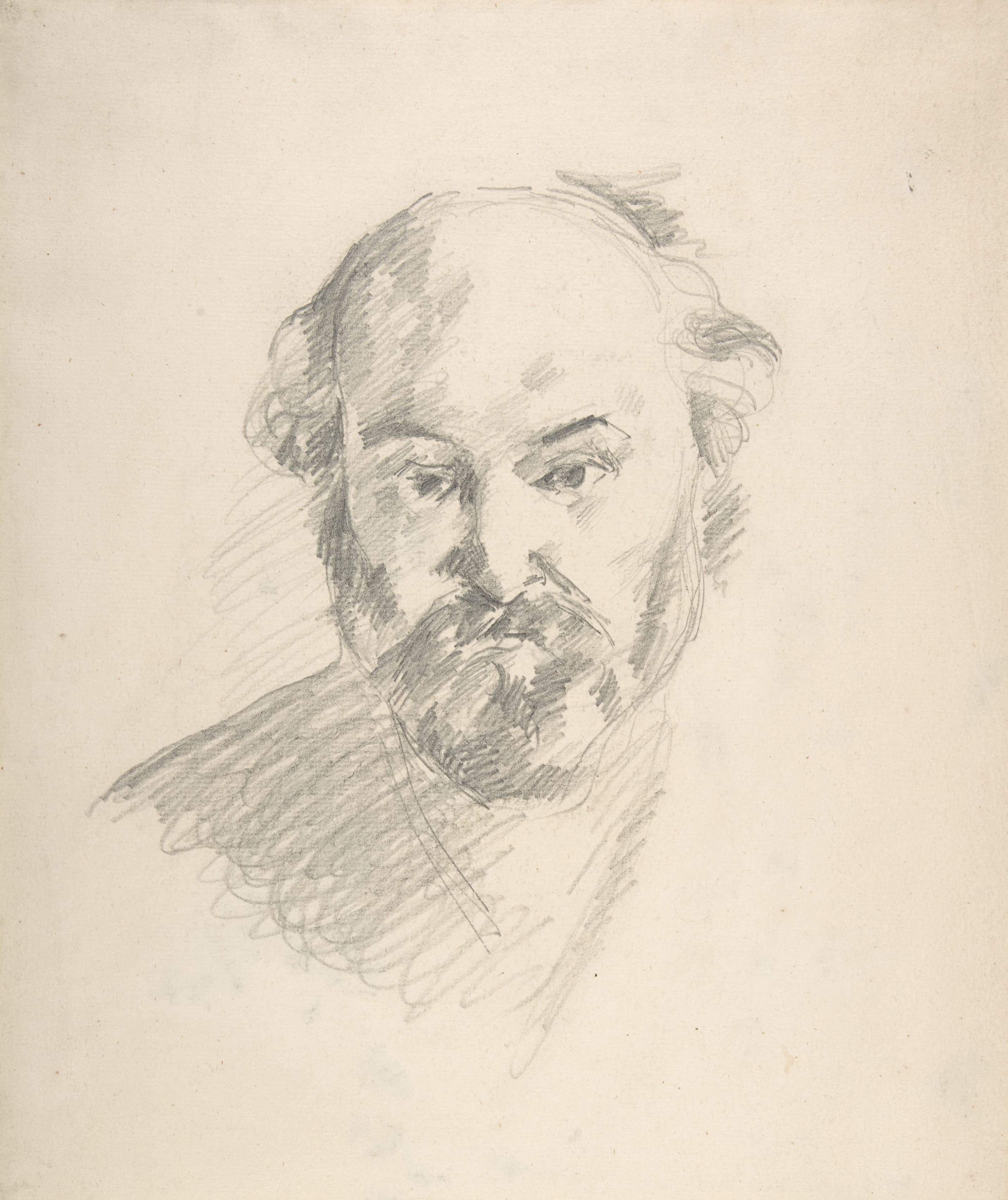 《艺术家的肖像》（portrait of the artist）｜保罗·塞尚 Paul Cézanne｜不明