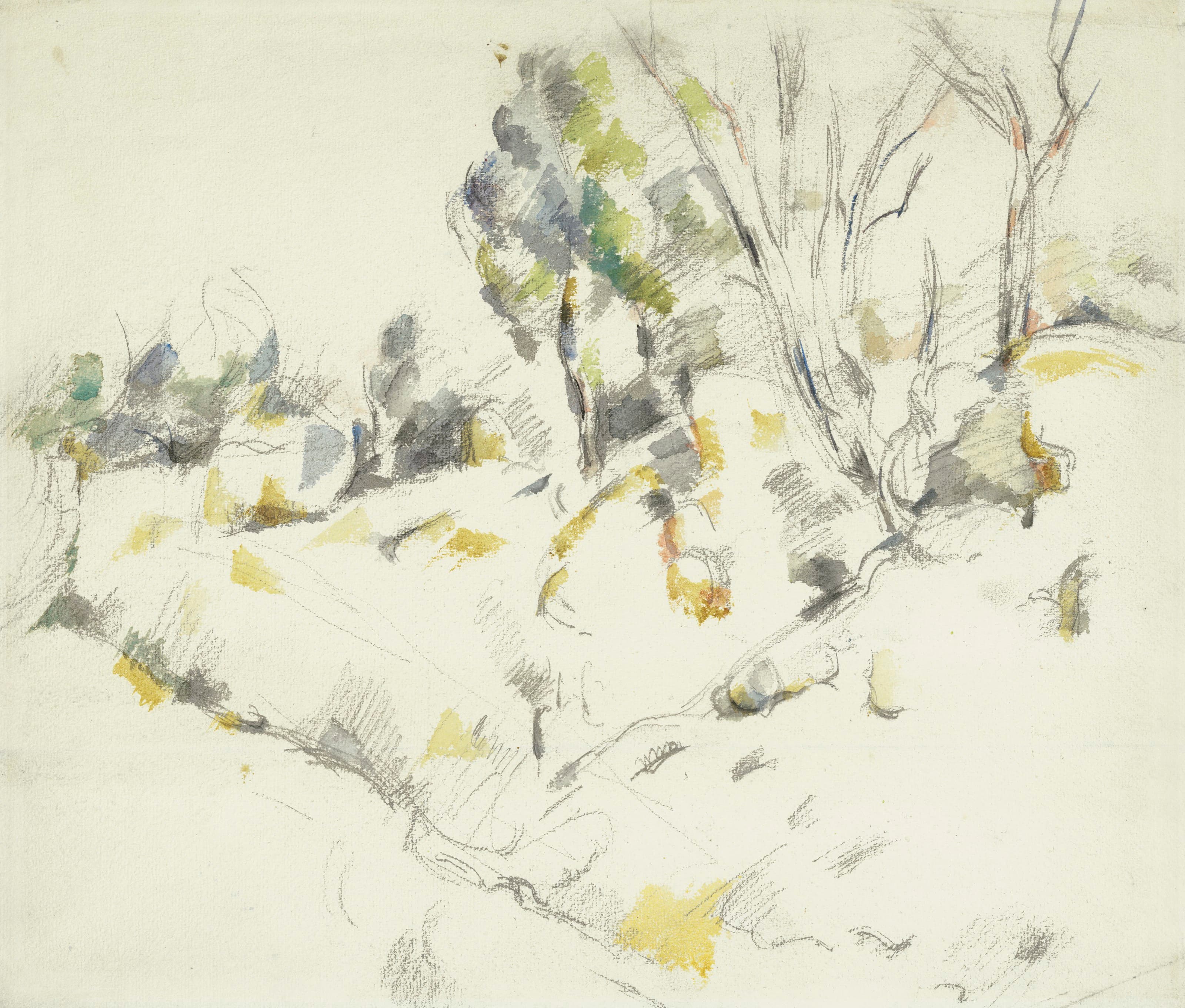 《景观》（landscape）｜保罗·塞尚 Paul Cézanne｜不明