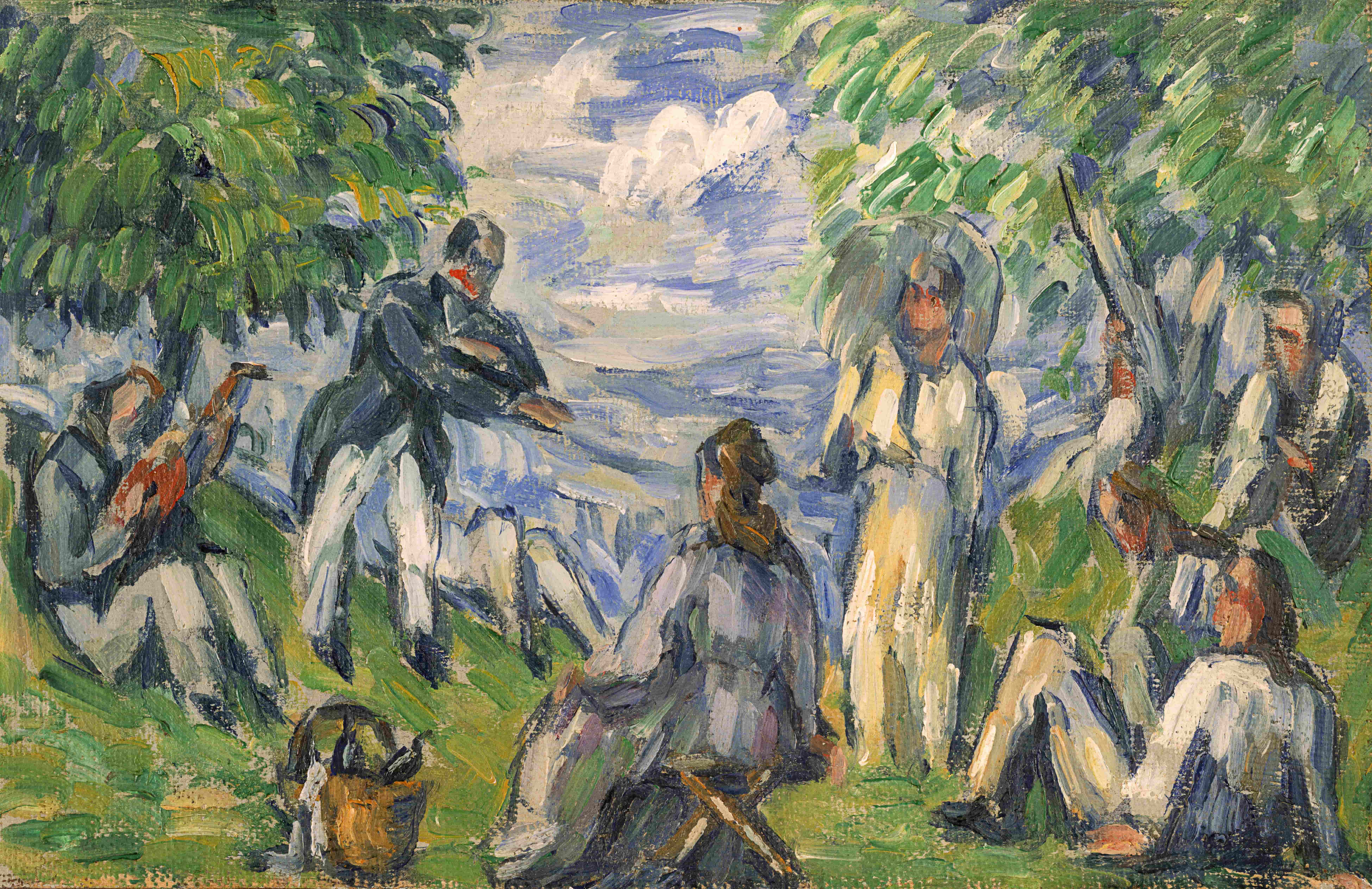 乡村派对或 Le Déjeuner sur l’herbe (1876 1877)