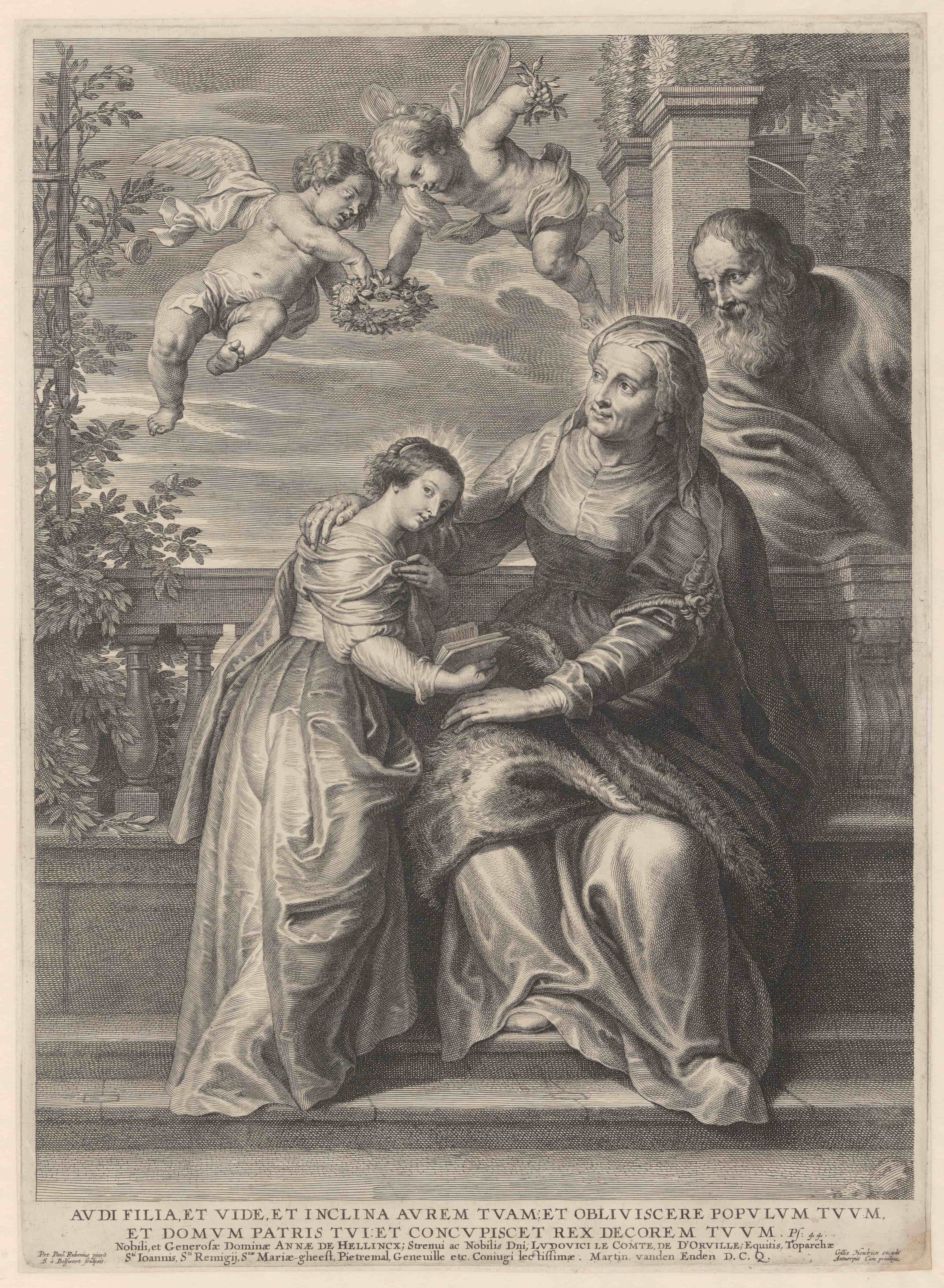 《圣母的教育》（The Education of Mary）｜彼得·保罗·鲁本斯 Peter Paul Rubens｜不明
